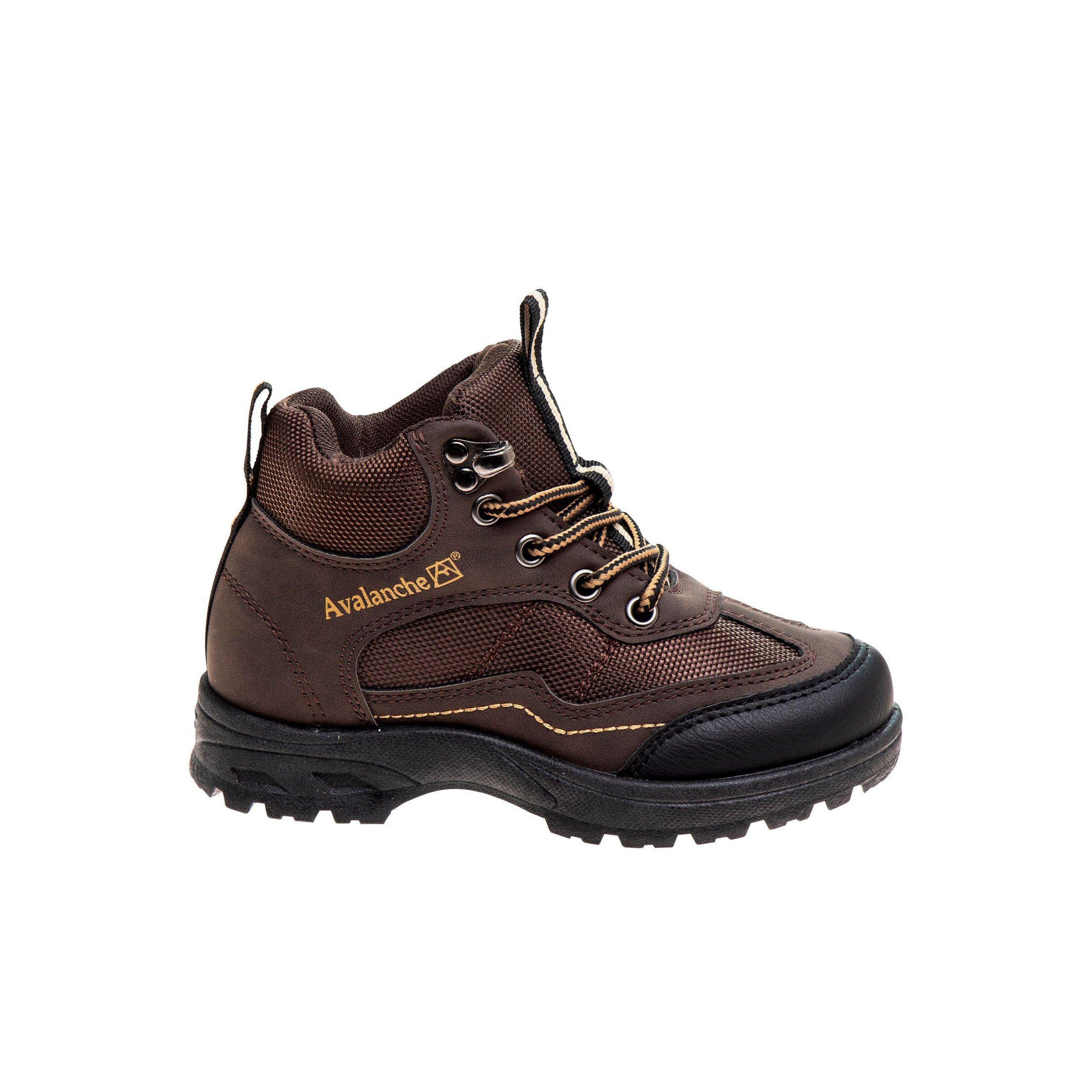 Avalanche All Terrain Adventure "Brown/Tan" Preschool Boys' Hiker Boot - BROWN/TAN