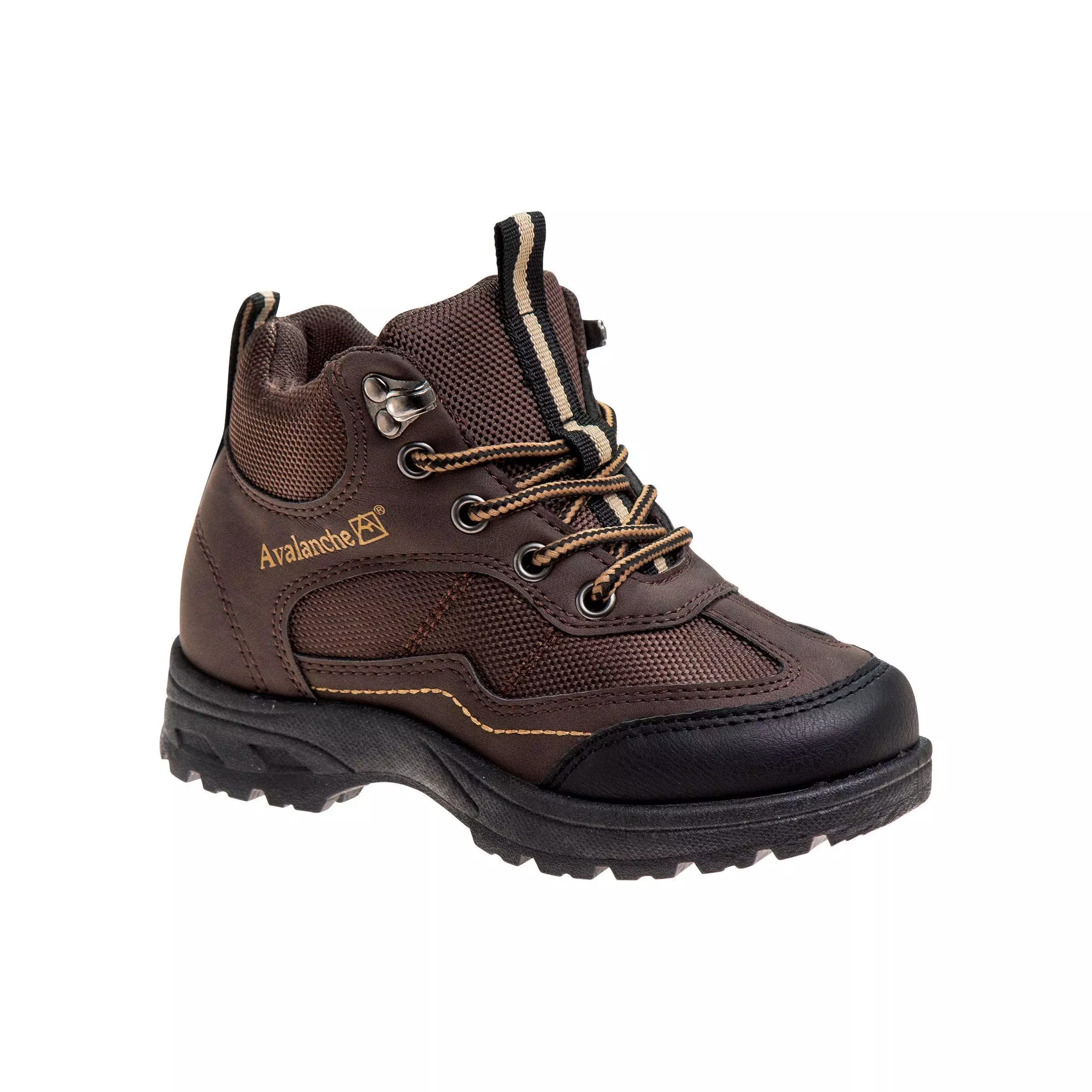Avalanche All Terrain Adventure "Brown/Tan" Preschool Boys' Hiker Boot - BROWN/TAN