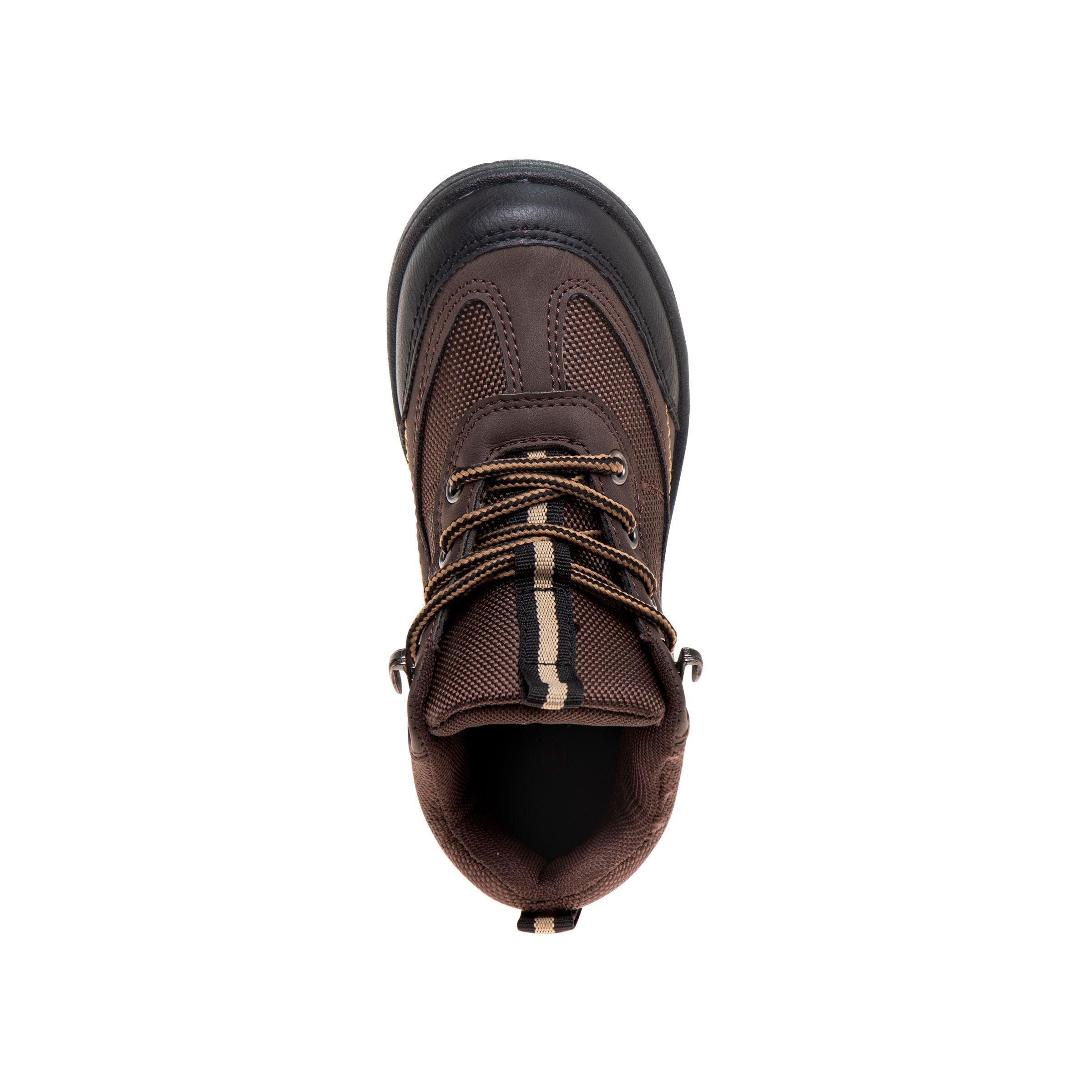 Avalanche All Terrain Adventure "Brown/Tan" Preschool Boys' Hiker Boot - BROWN/TAN