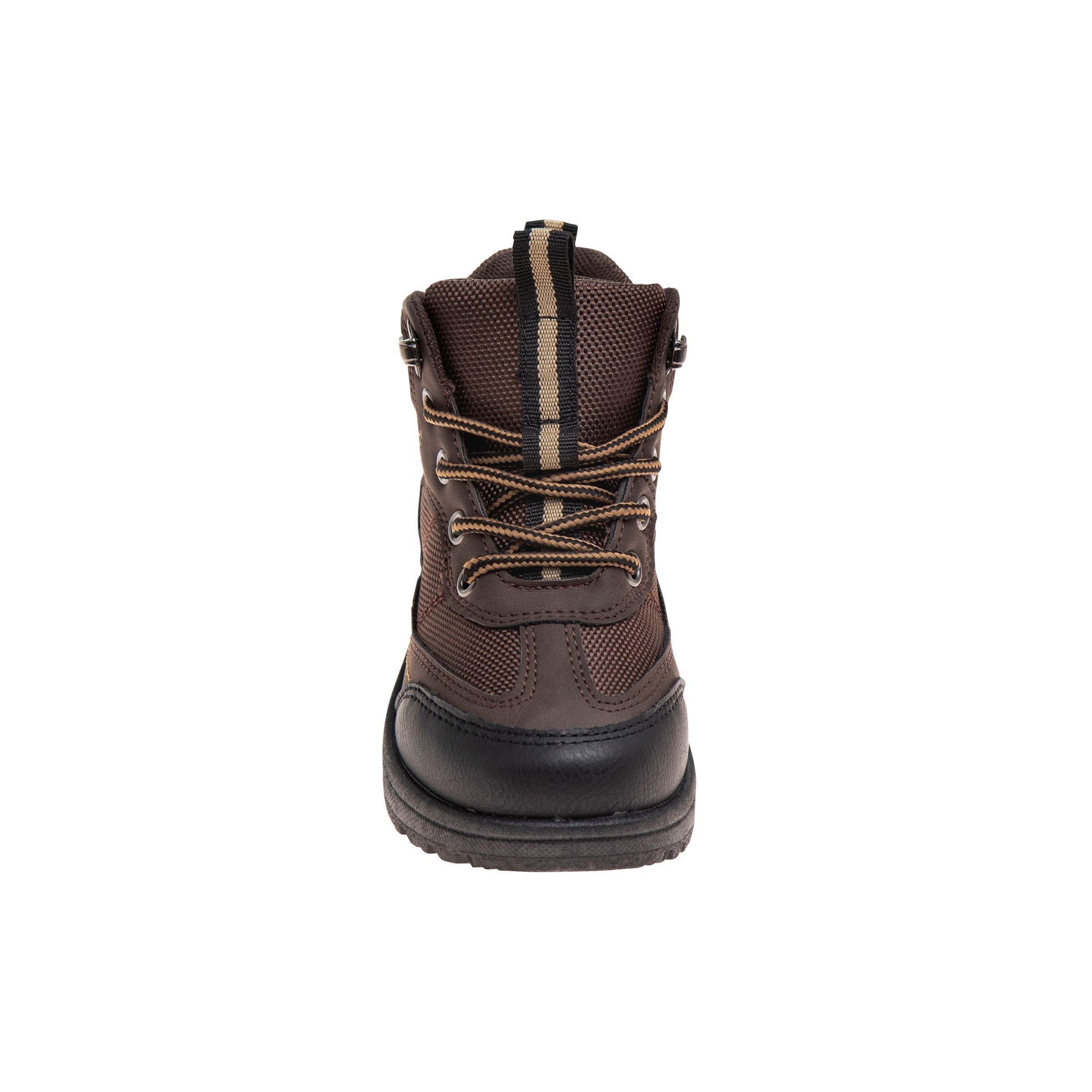 Avalanche All Terrain Adventure "Brown/Tan" Preschool Boys' Hiker Boot - BROWN/TAN