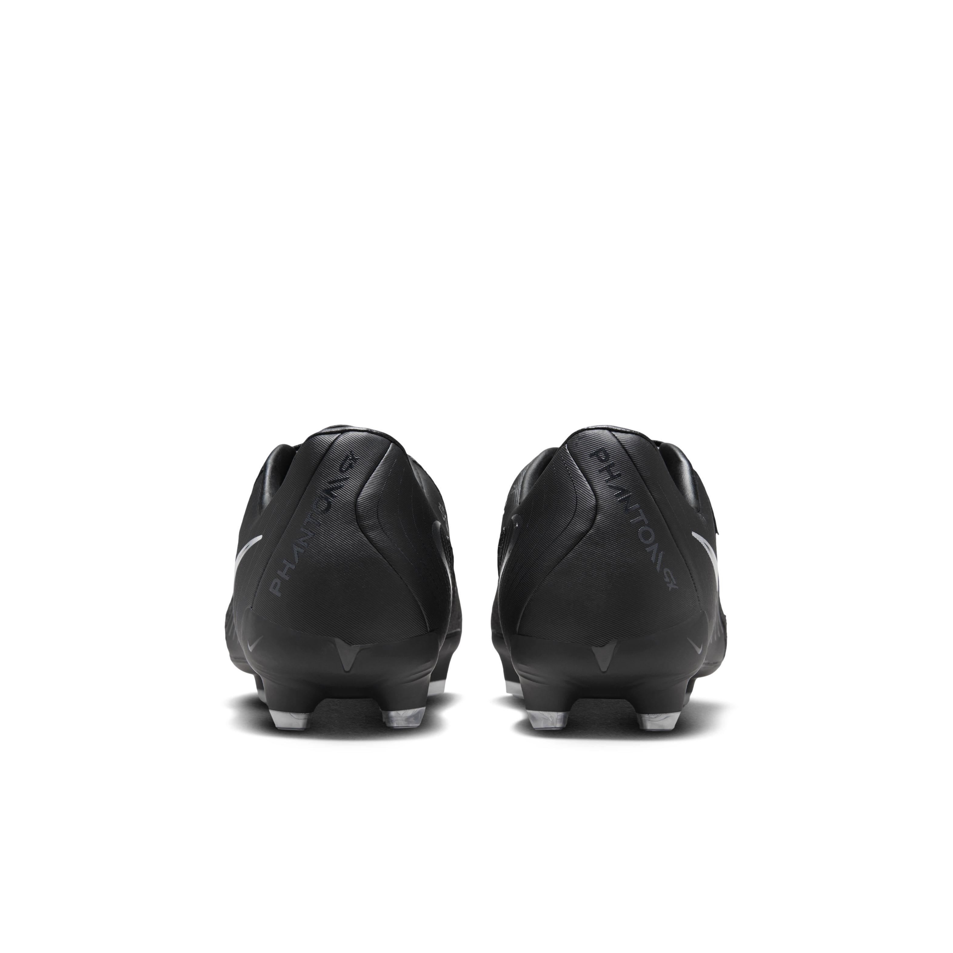 Nike Phantom GX 2 Academy MG Grade School Kids' "Black/Black" Soccer Cleat