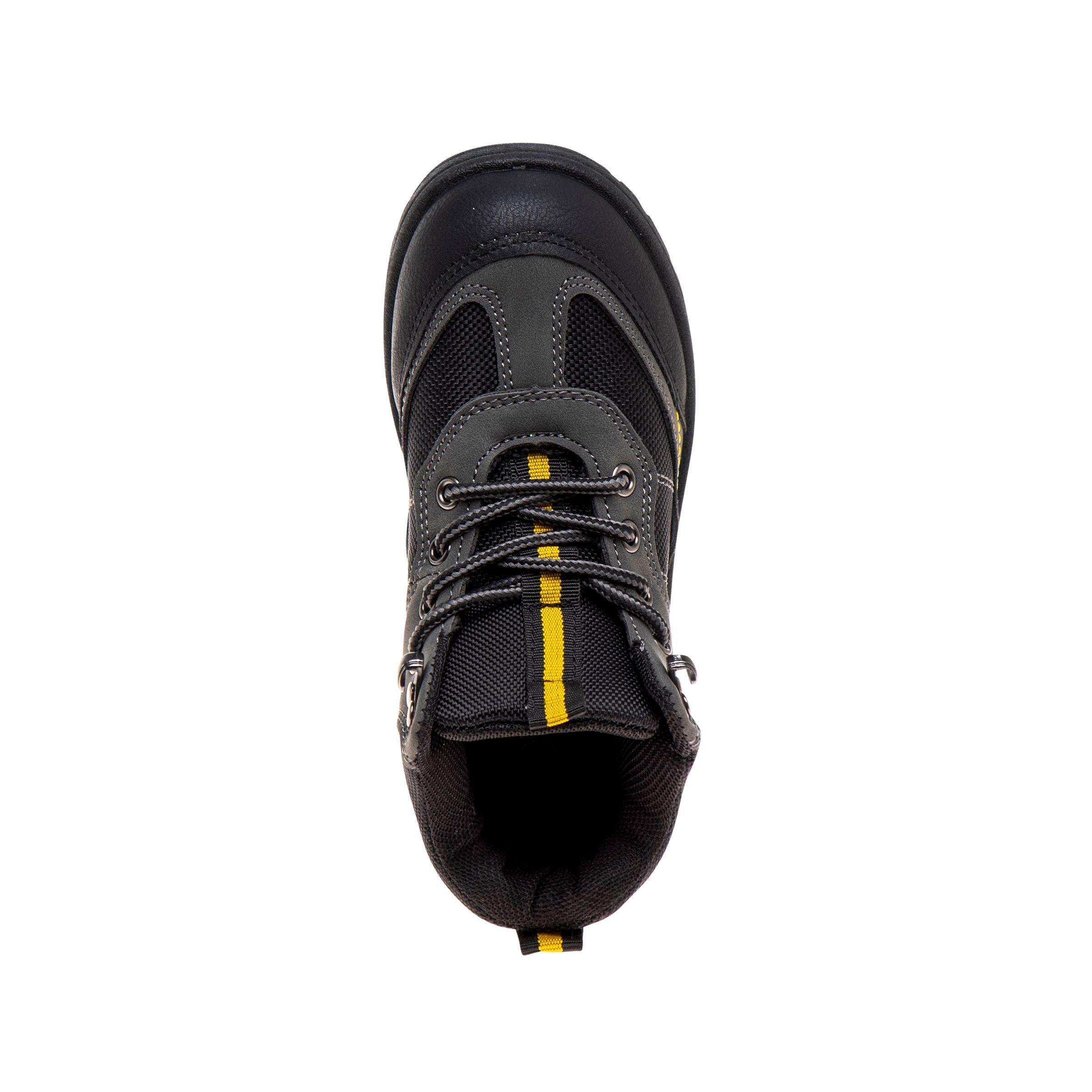 Avalanche All Terrain Adventure "Grey/Yellow" Preschool Boys' Hiker Boot - GREY/YELLOW
