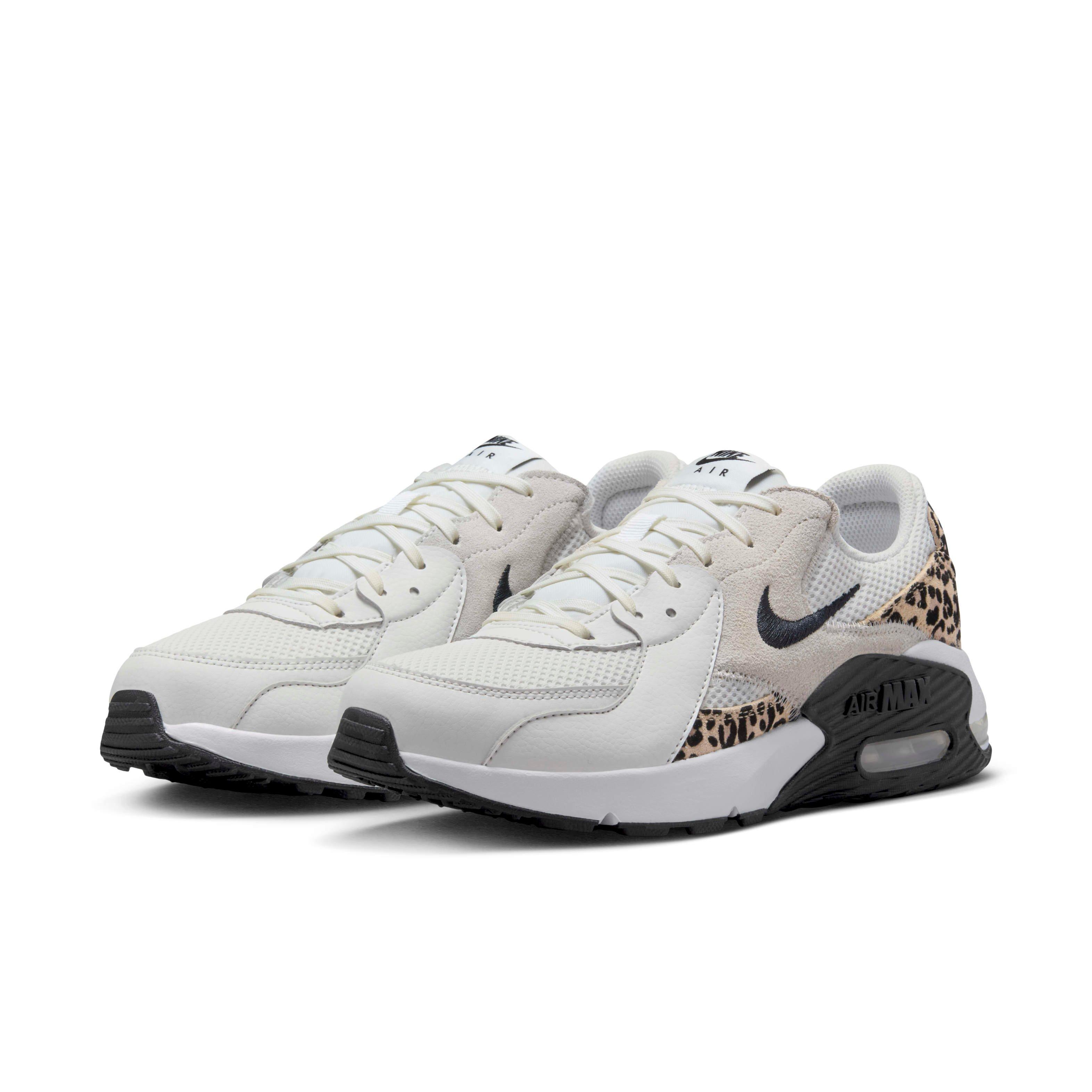 Nike Air Max Excee "Leopard Print" Women's Shoe - WHITE/WHITE/HEMP/BLACK Thumbnail View 3