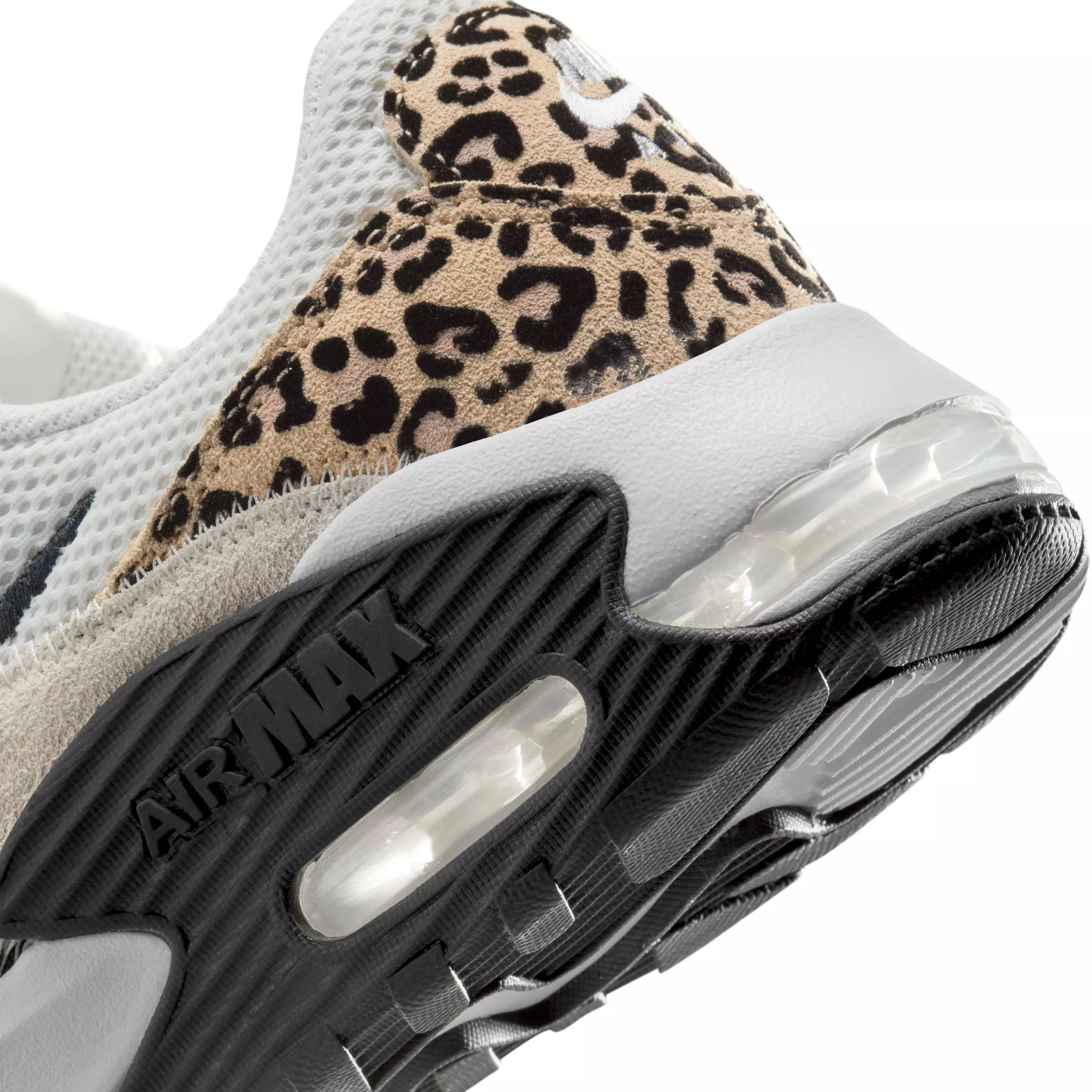 Nike Air Max Excee "Leopard Print" Women's Shoe - WHITE/WHITE/HEMP/BLACK