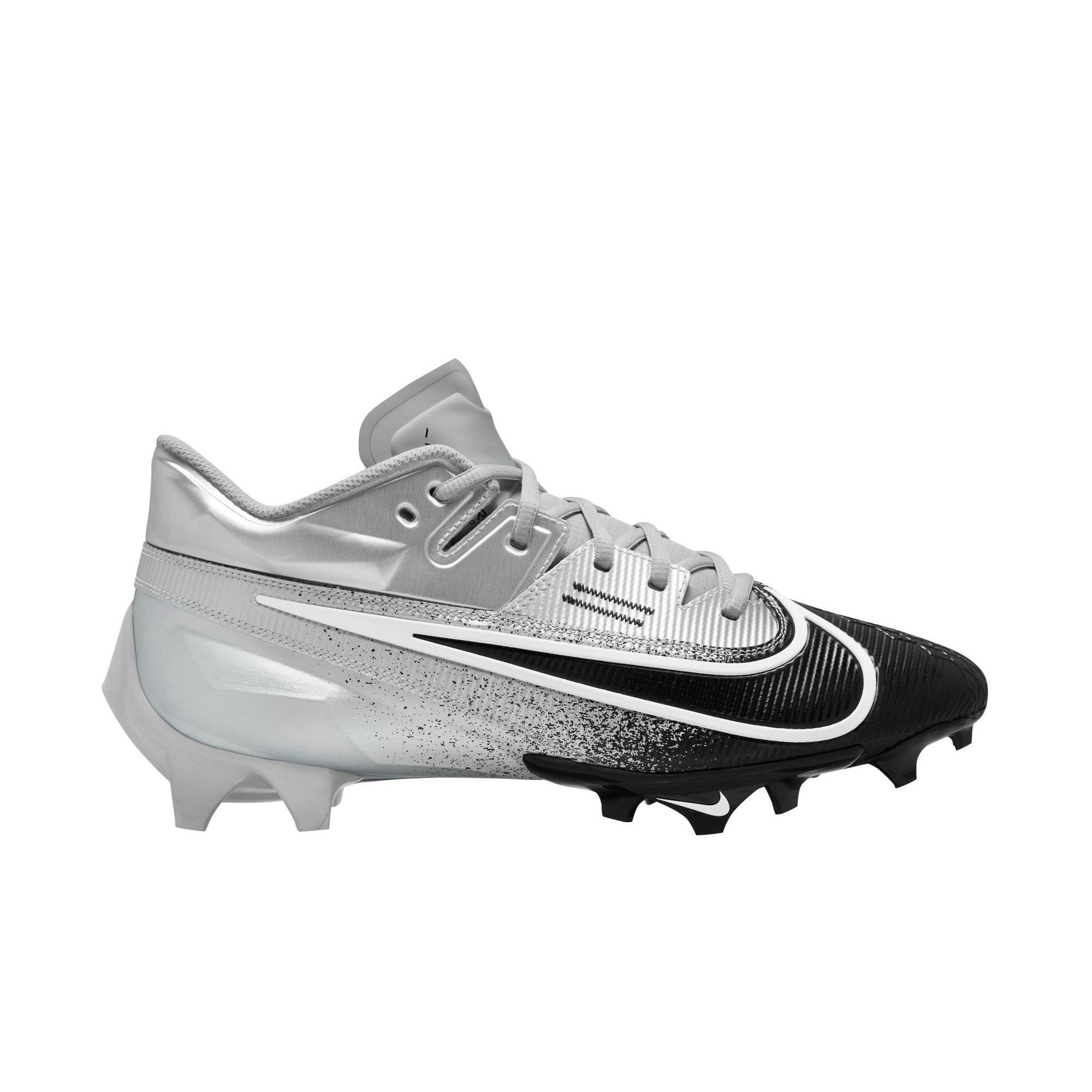 Nike Vapor Edge Elite 360 2 "Silver/Black/White" Men's Football Cleat - SILVER/BLACK/WHITE Thumbnail View 1