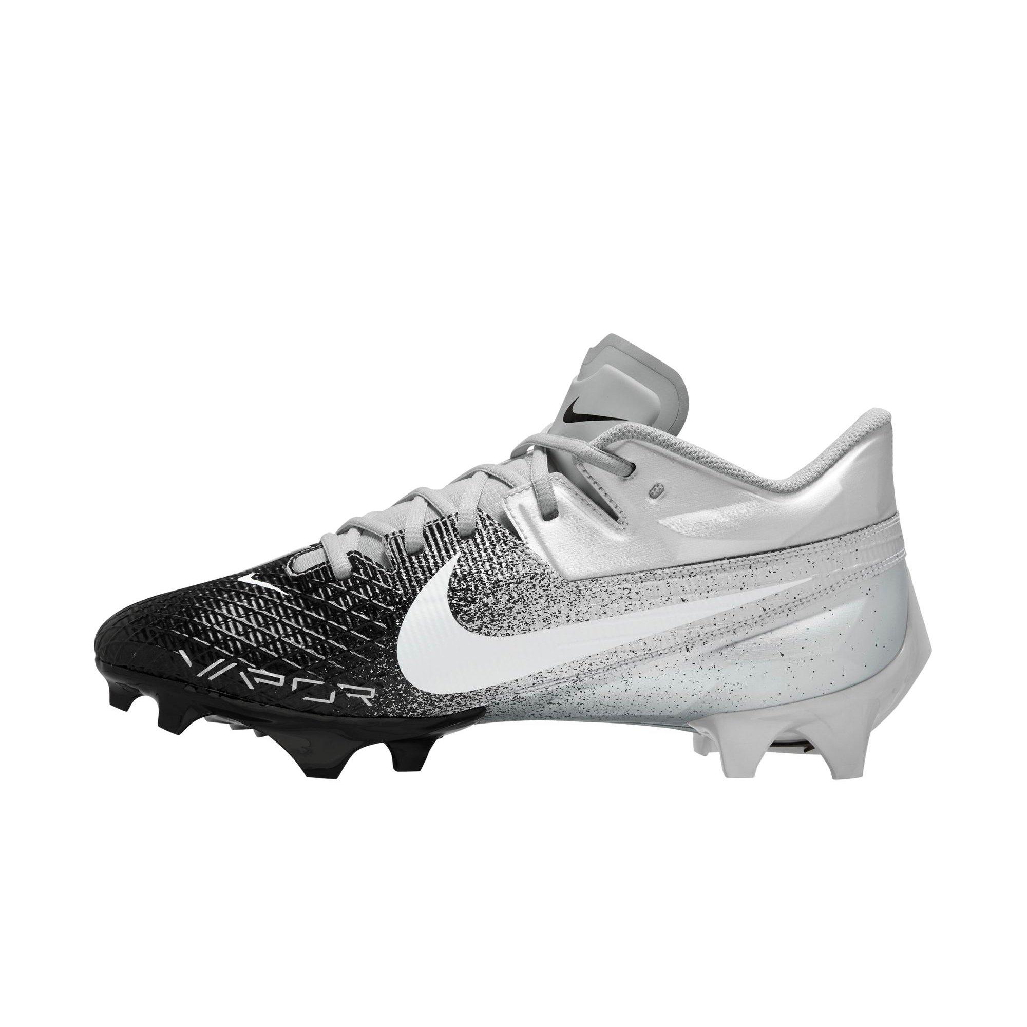 Nike Vapor Edge Elite 360 2 "Silver/Black/White" Men's Football Cleat - SILVER/BLACK/WHITE Thumbnail View 2
