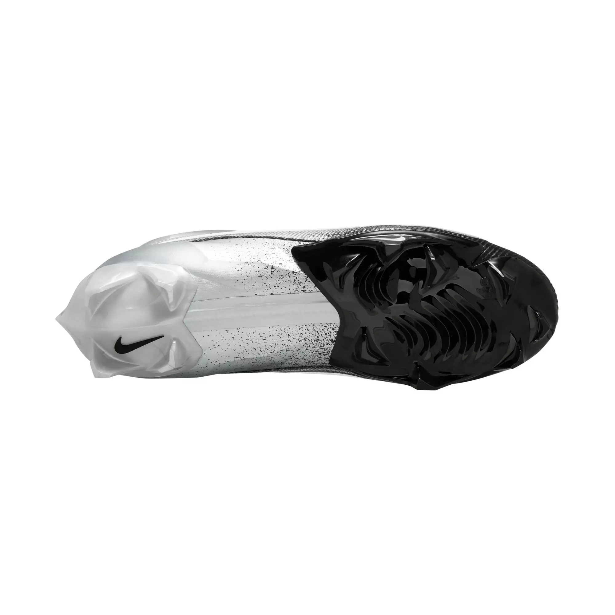 Nike Vapor Edge Elite 360 2 "Silver/Black/White" Men's Football Cleat - SILVER/BLACK/WHITE