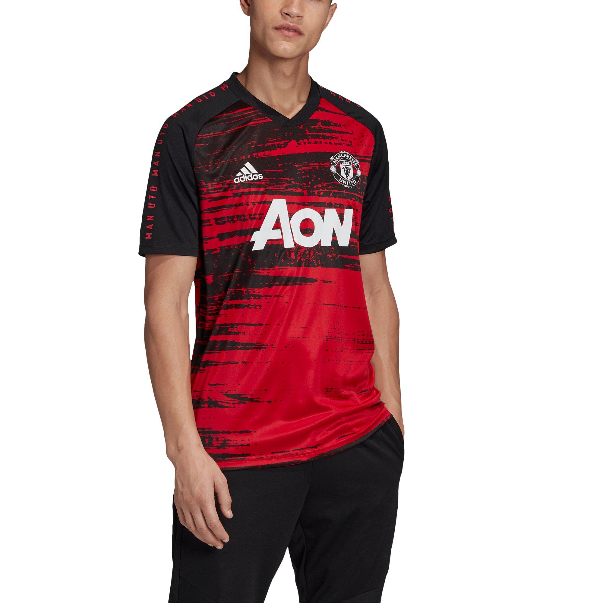 adidas Men's Manchester United Pre Match Jersey adidas Men's Manchester United Pre Match Jersey