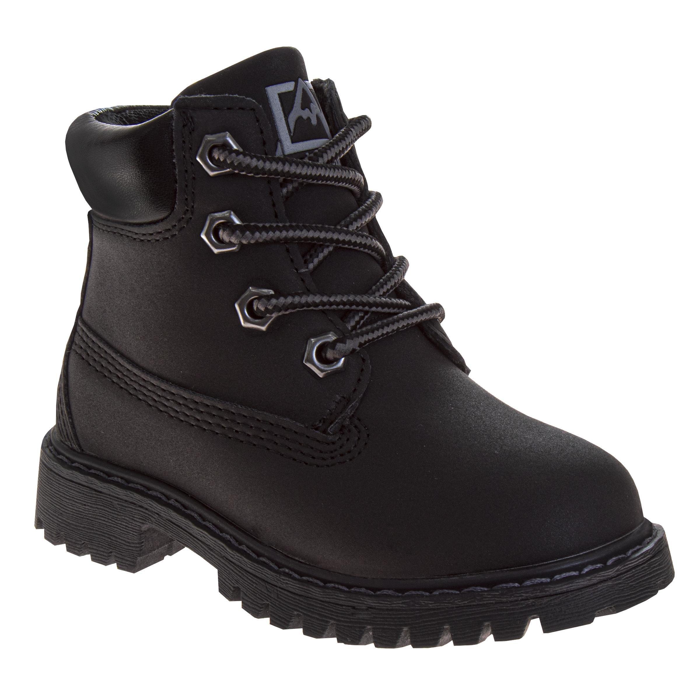 Avalanche Durable Everyday Wear "Black" Grade School Boys' Boot - BLACK