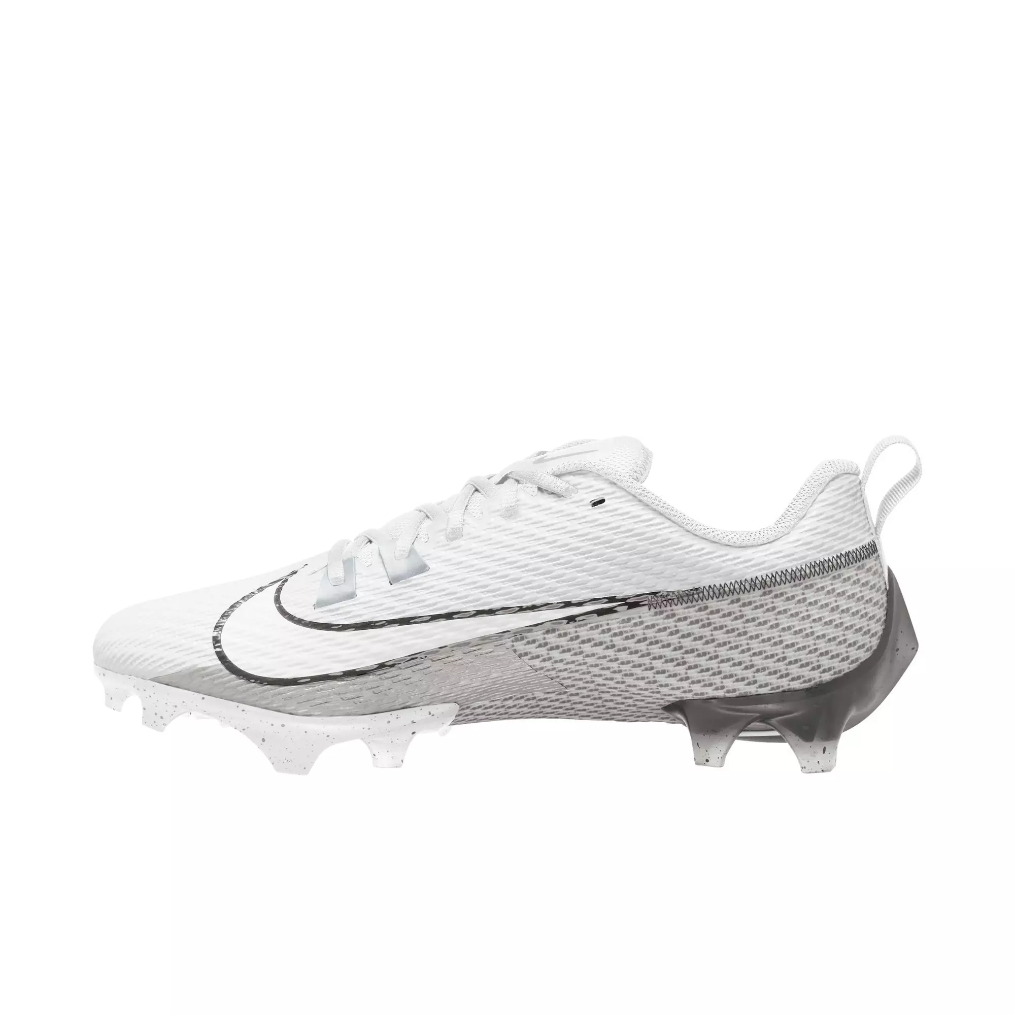 Nike Vapor Edge Speed 360 2 "White/Silver" Men's Football Cleat - WHITE/SILVER