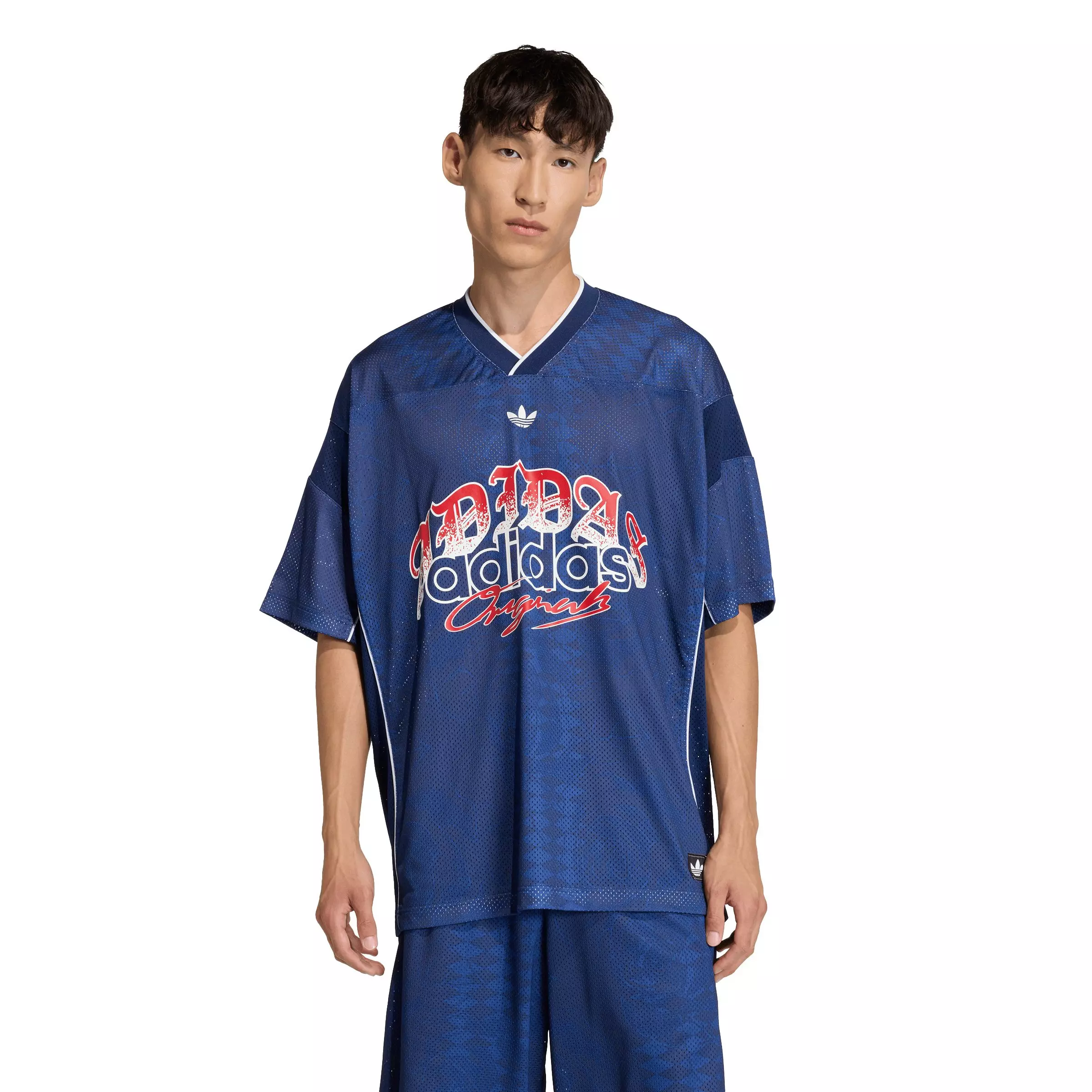 adidas Originals Men's Roses Jersey  - Indigo - INDIGO