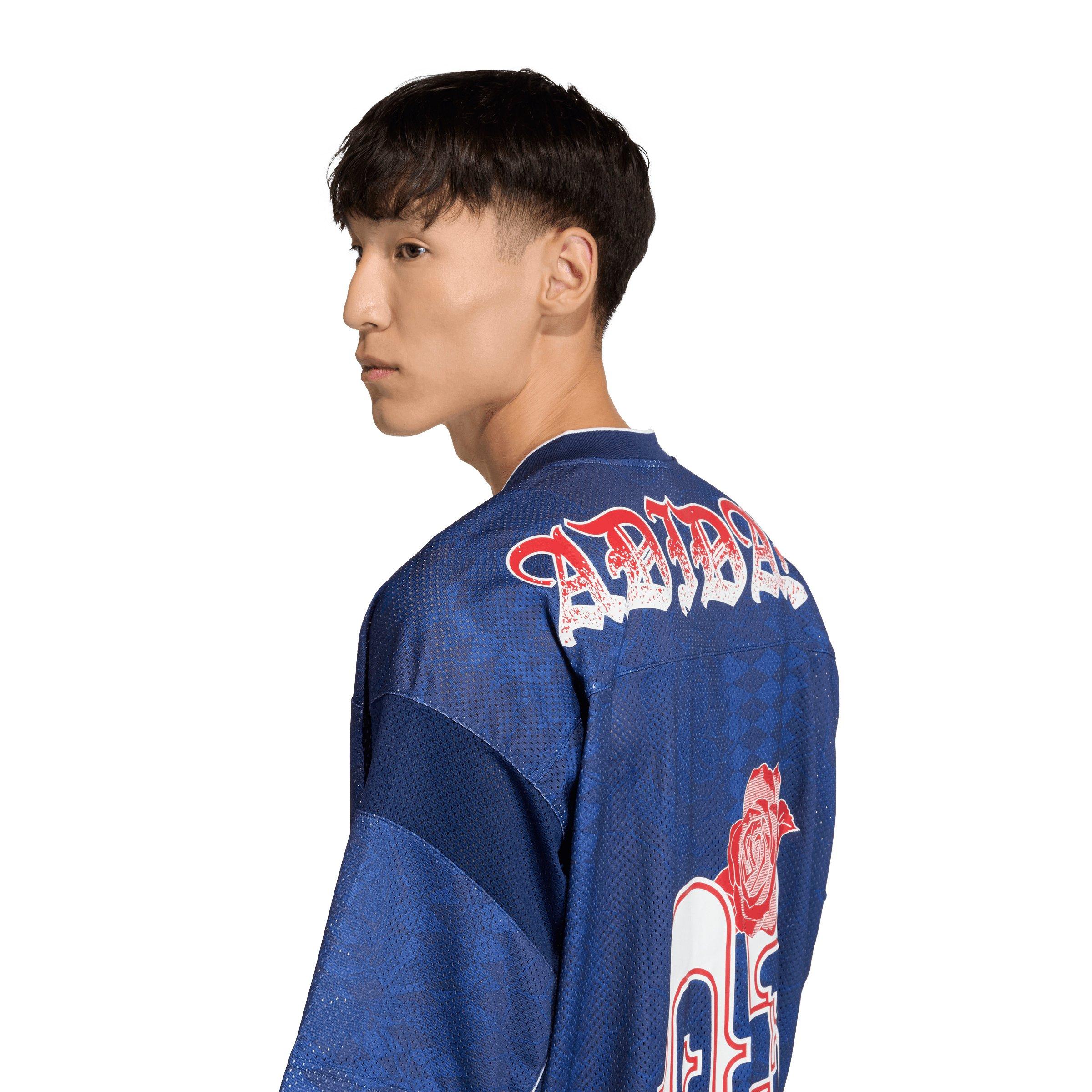 adidas Originals Men's Roses Jersey  - Indigo - INDIGO Thumbnail View 4