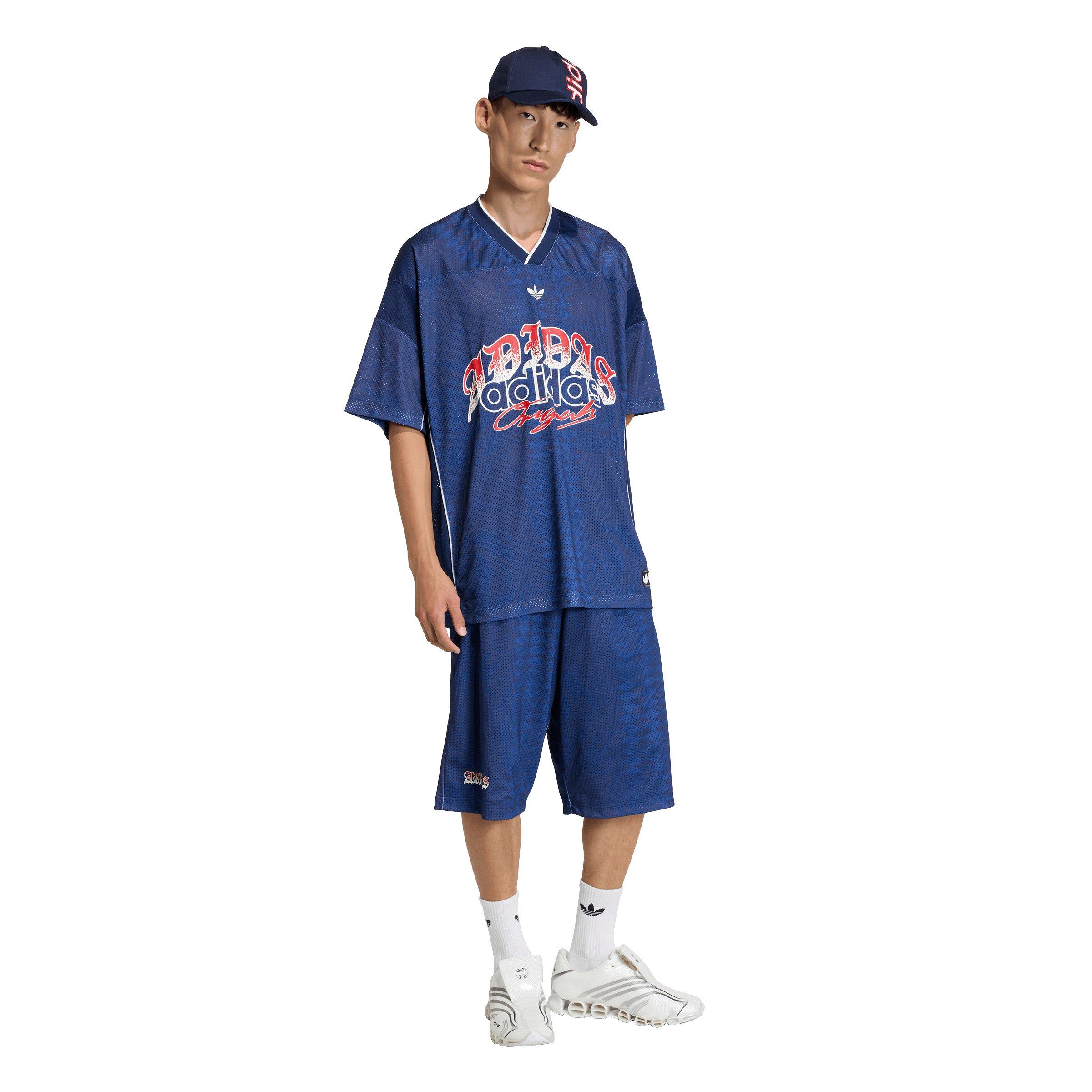 adidas Originals Men's Roses Jersey  - Indigo - INDIGO Thumbnail View 5