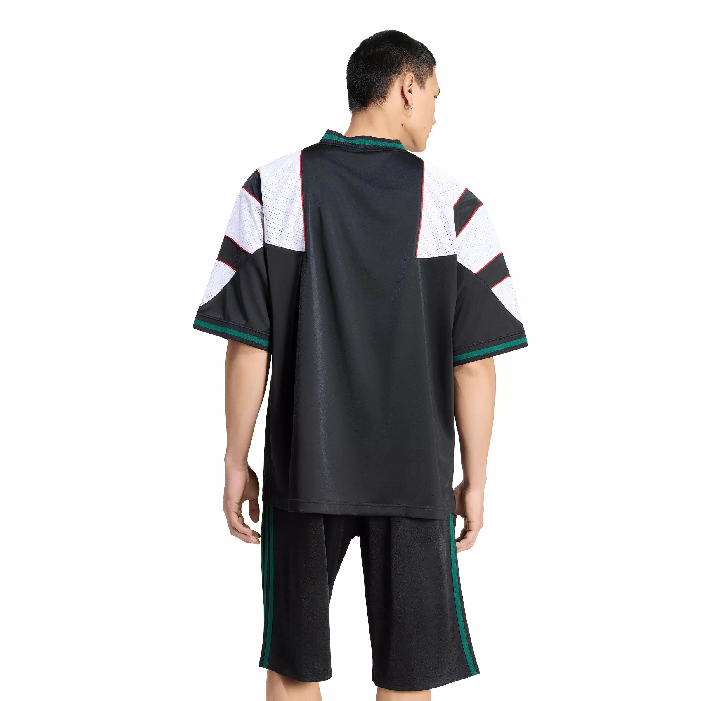adidas Originals Men's Panel Jersey -Black - BLACK
