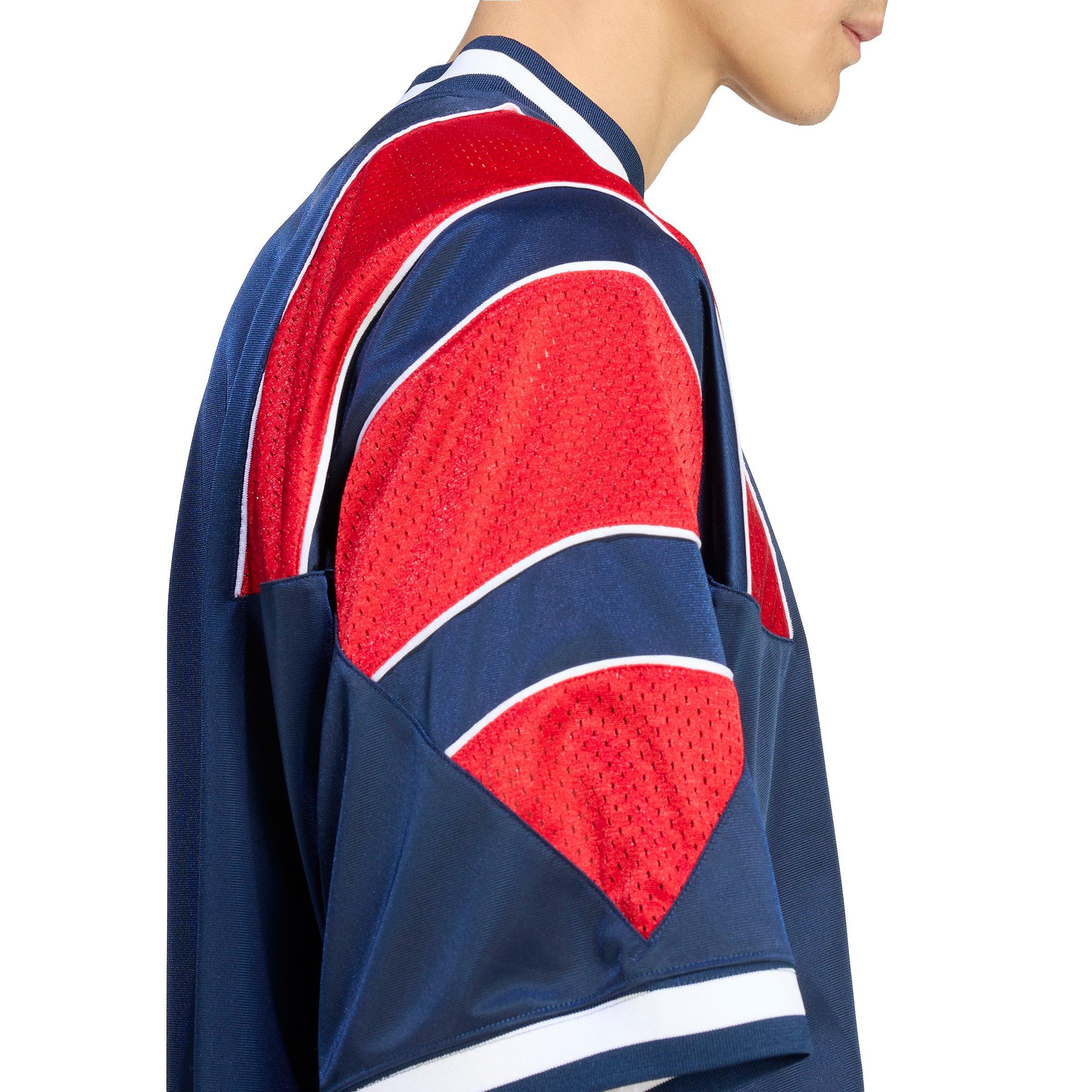 adidas Originals Men's Panel Jersey -Indigo - INDIGO Thumbnail View 4