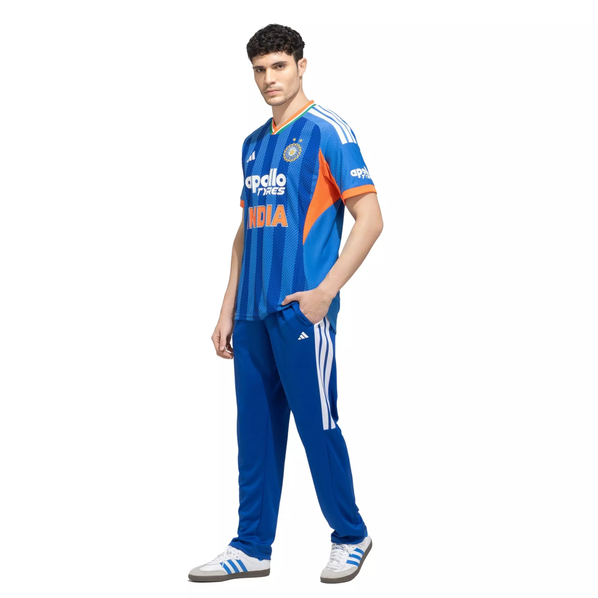adidas Men's Cricket India T20 International 2026 Jersey - Royal - ROYAL
