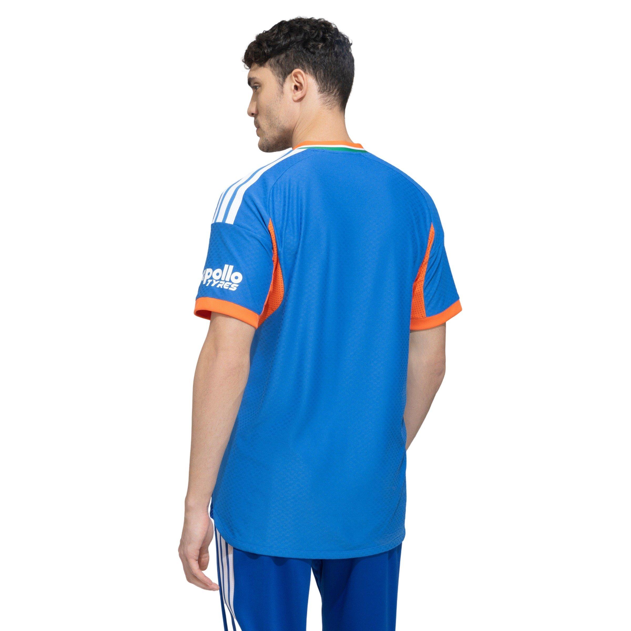 adidas Men's Cricket India T20 International 2026 Jersey - Royal - ROYAL Thumbnail View 2