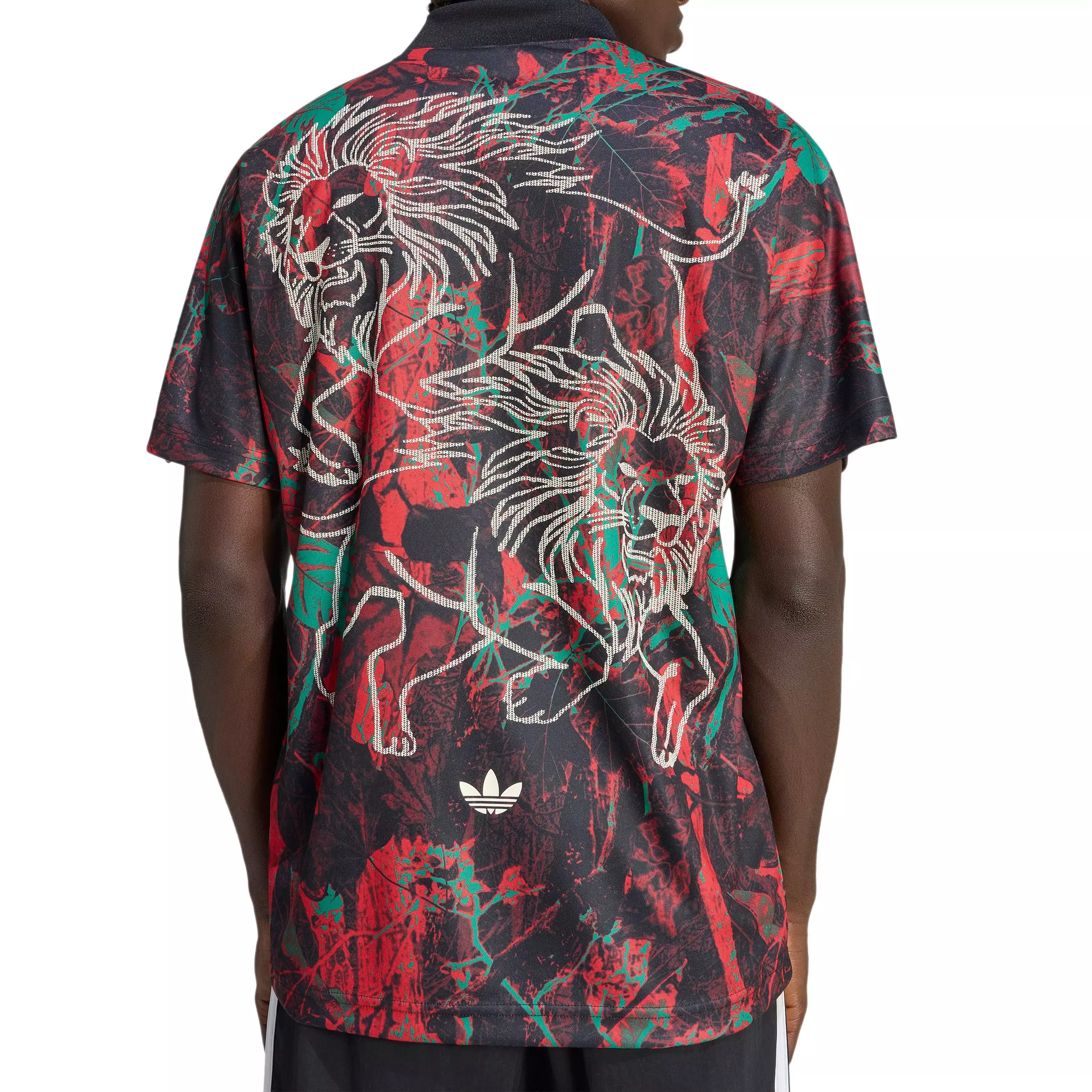 adidas Originals Men's Graphic Jersey Senegal -Yellow/Green - YELLOW/GREEN