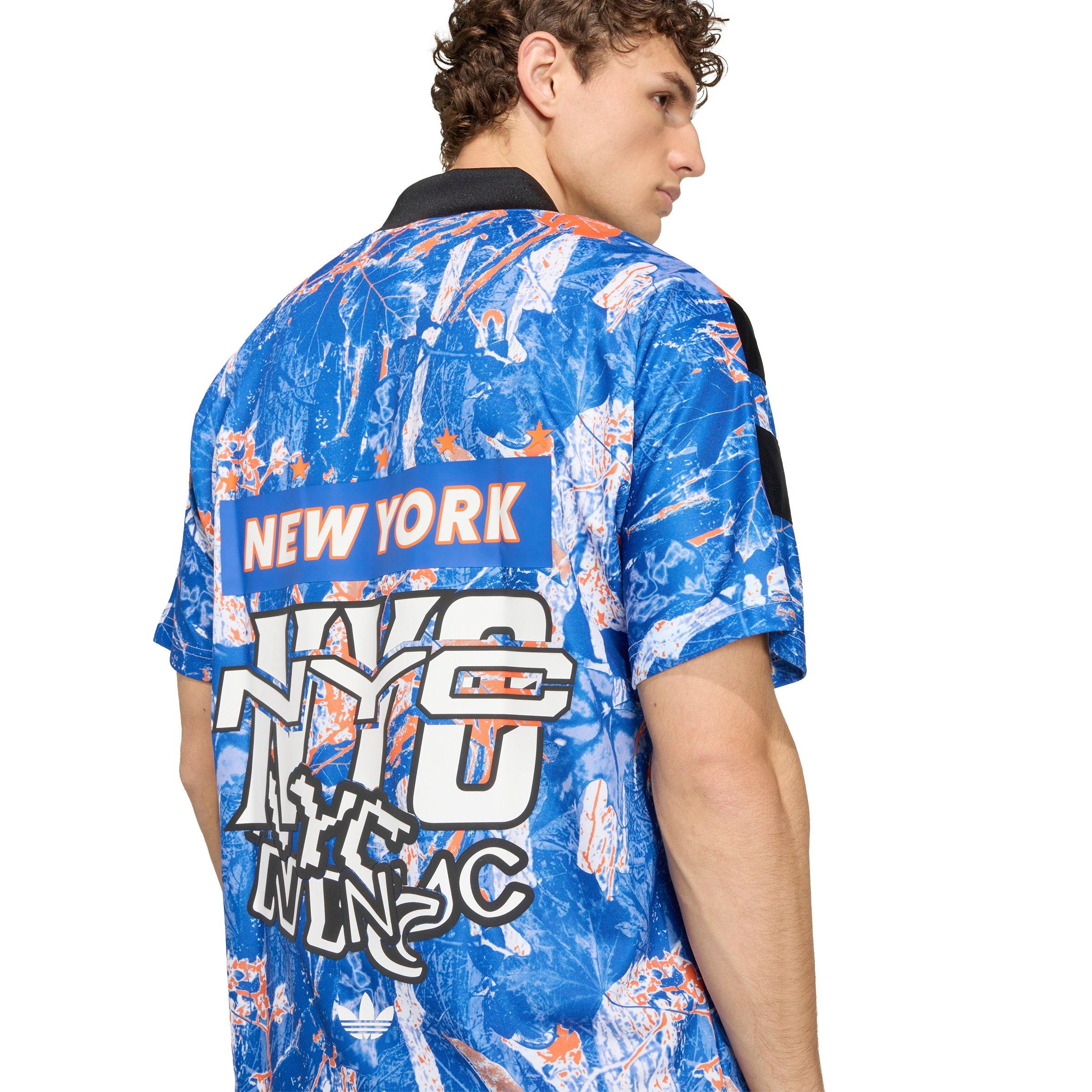 adidas Originals Men's FIFA World Cup 26&trade; Host City New York Graphic Jersey - BLACK/ORANGE Thumbnail View 4