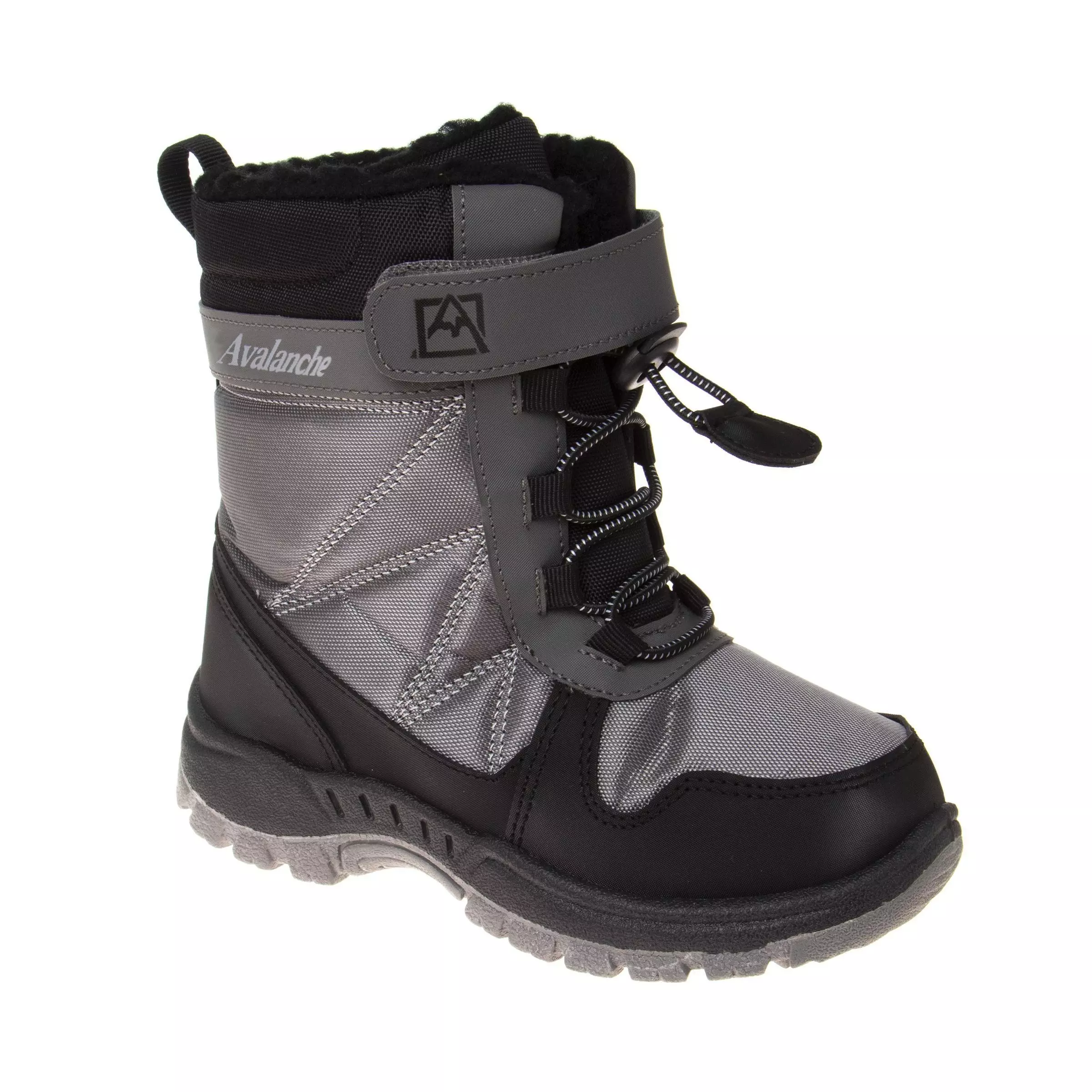 Avalanche Snow Weatherproof "Grey/Black" Infant Boys' Boot - GREY/BLACK