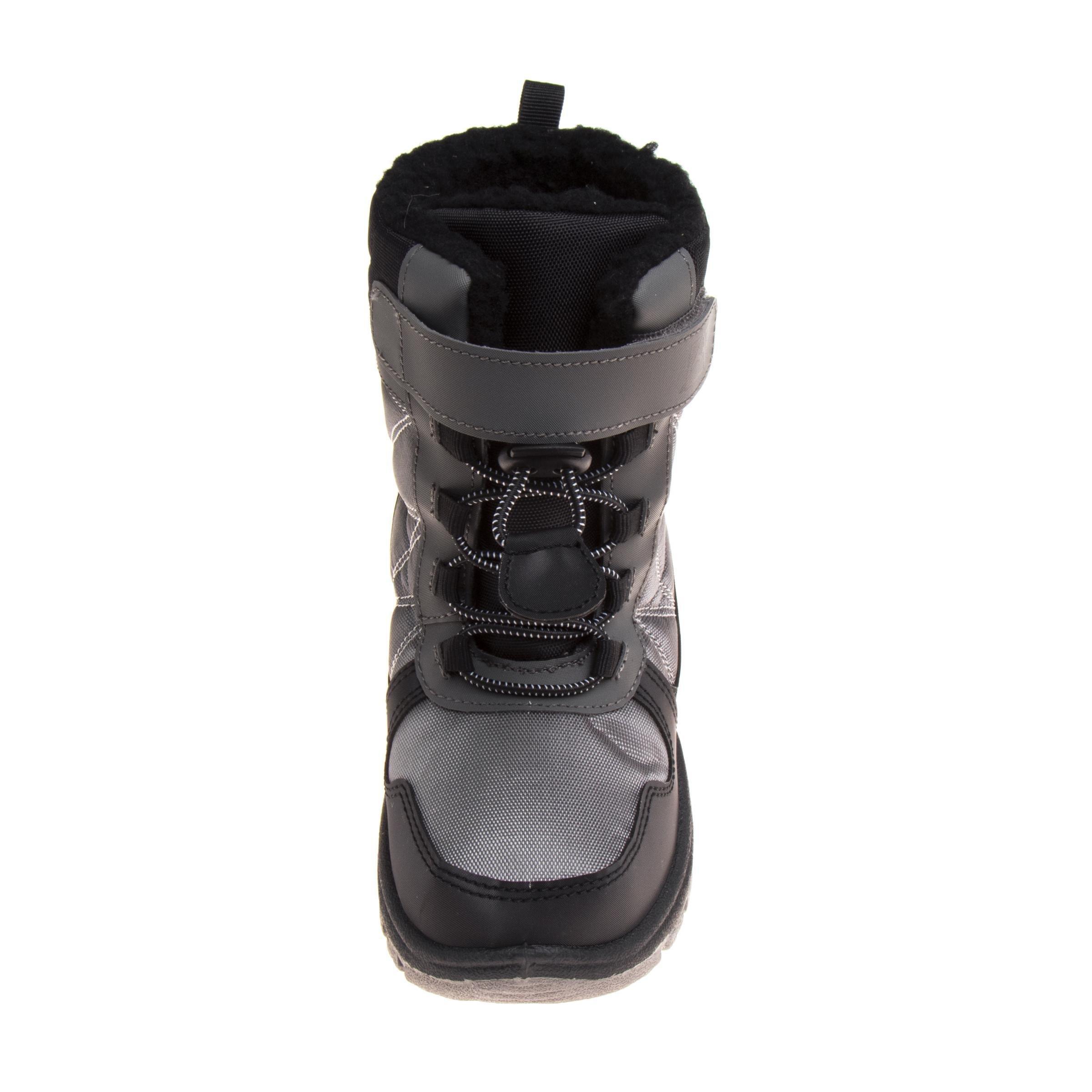 Avalanche Snow Weatherproof "Grey/Black" Infant Boys' Boot - GREY/BLACK