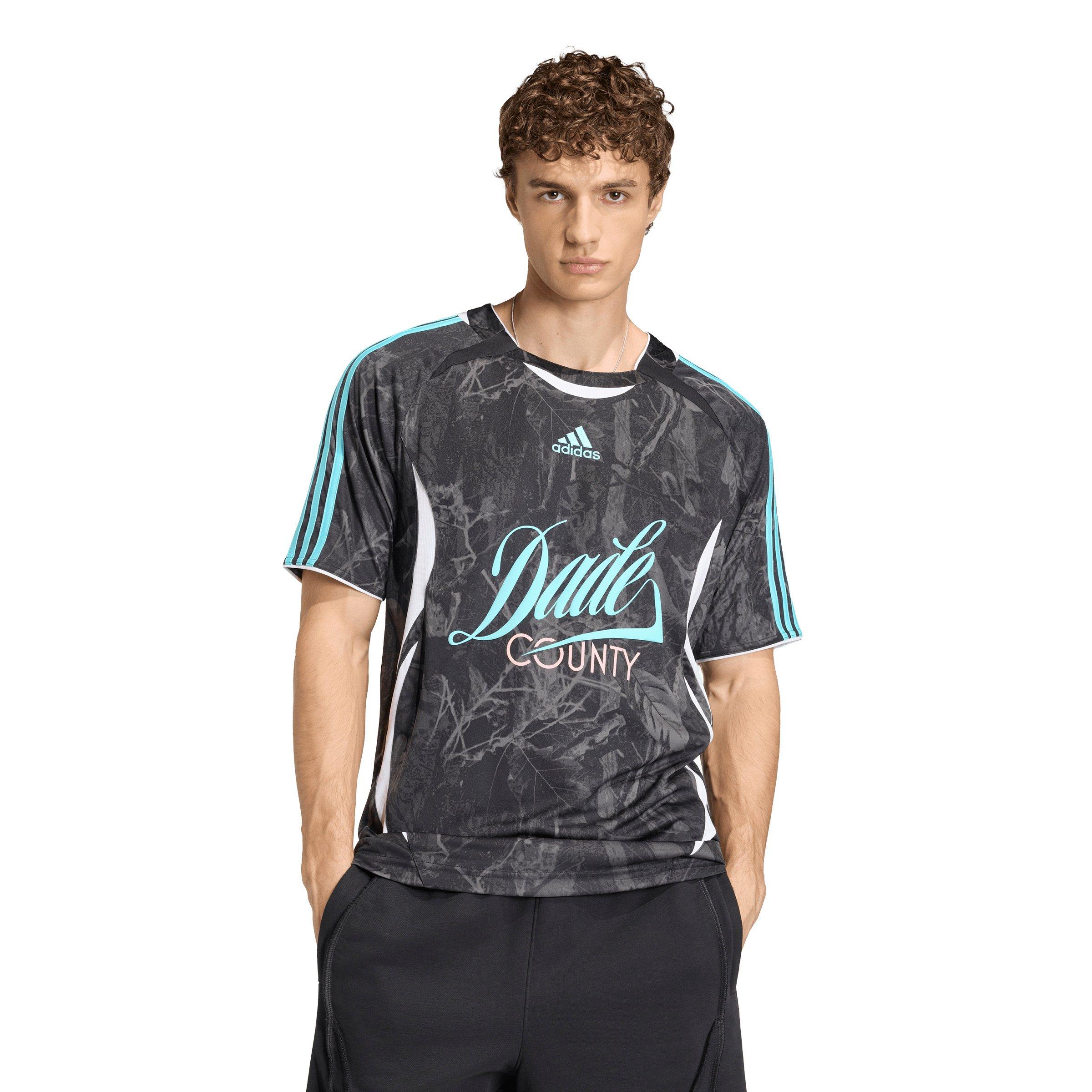 adidas Men's Graphic Miami Jersey - BLACK/AQUA Thumbnail View 1