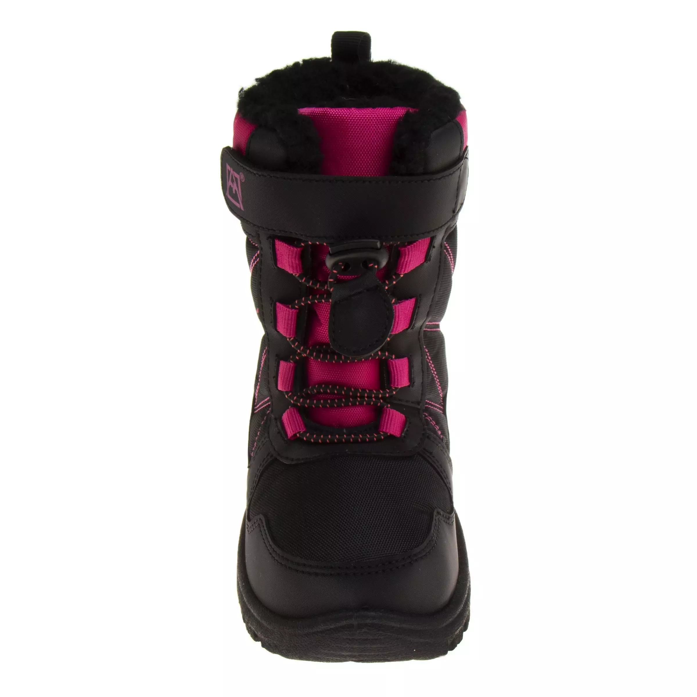 Avalanche Snow Weatherproof "Black/Pink" Infant Girls' Boot - BLACK/PINK