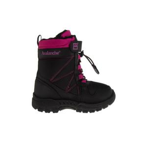 Avalanche Snow Weatherproof "Black/Pink" Infant Girls' Boot - BLACK/PINK