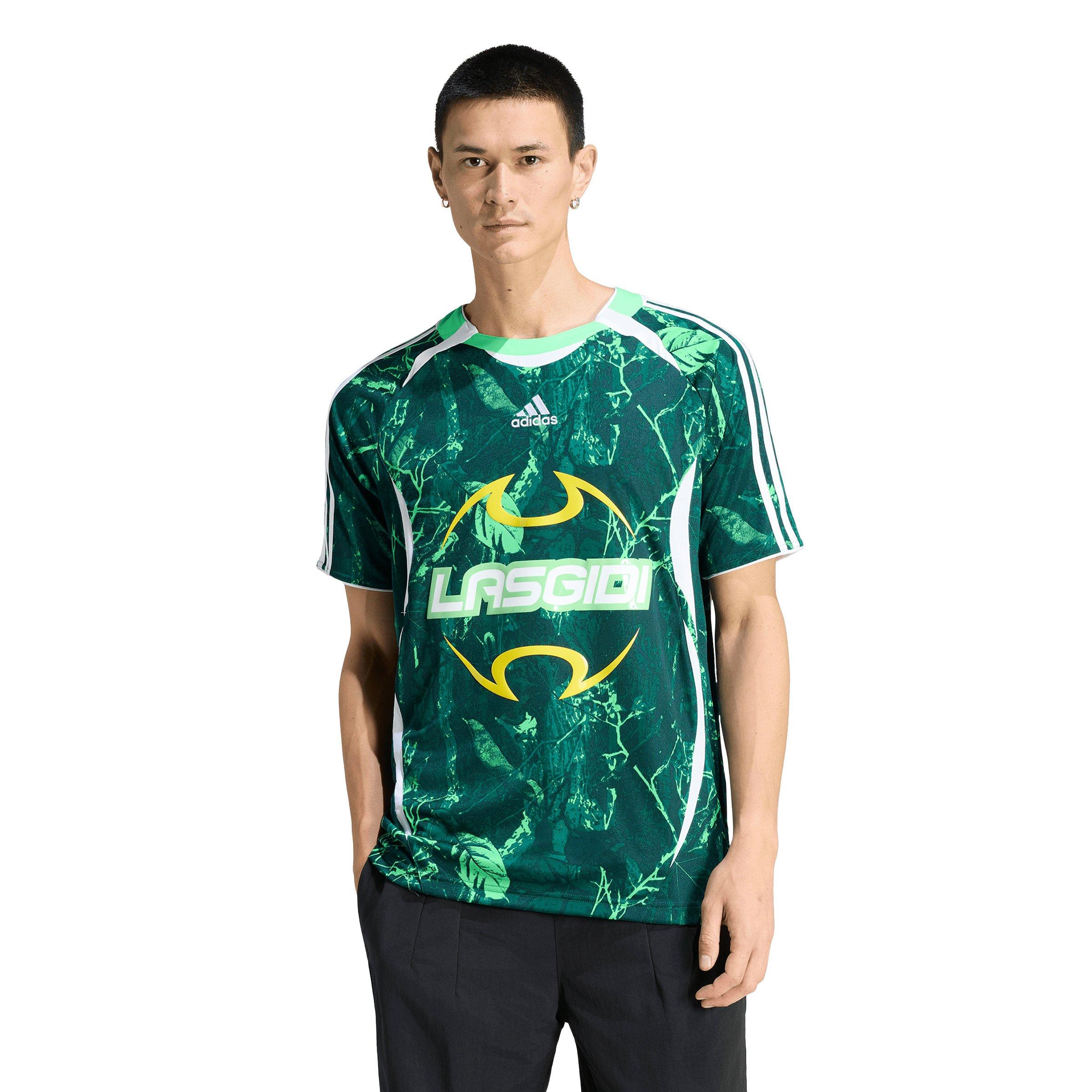 adidas Men's Graphic Lagos Jersey - GREEN Thumbnail View 1