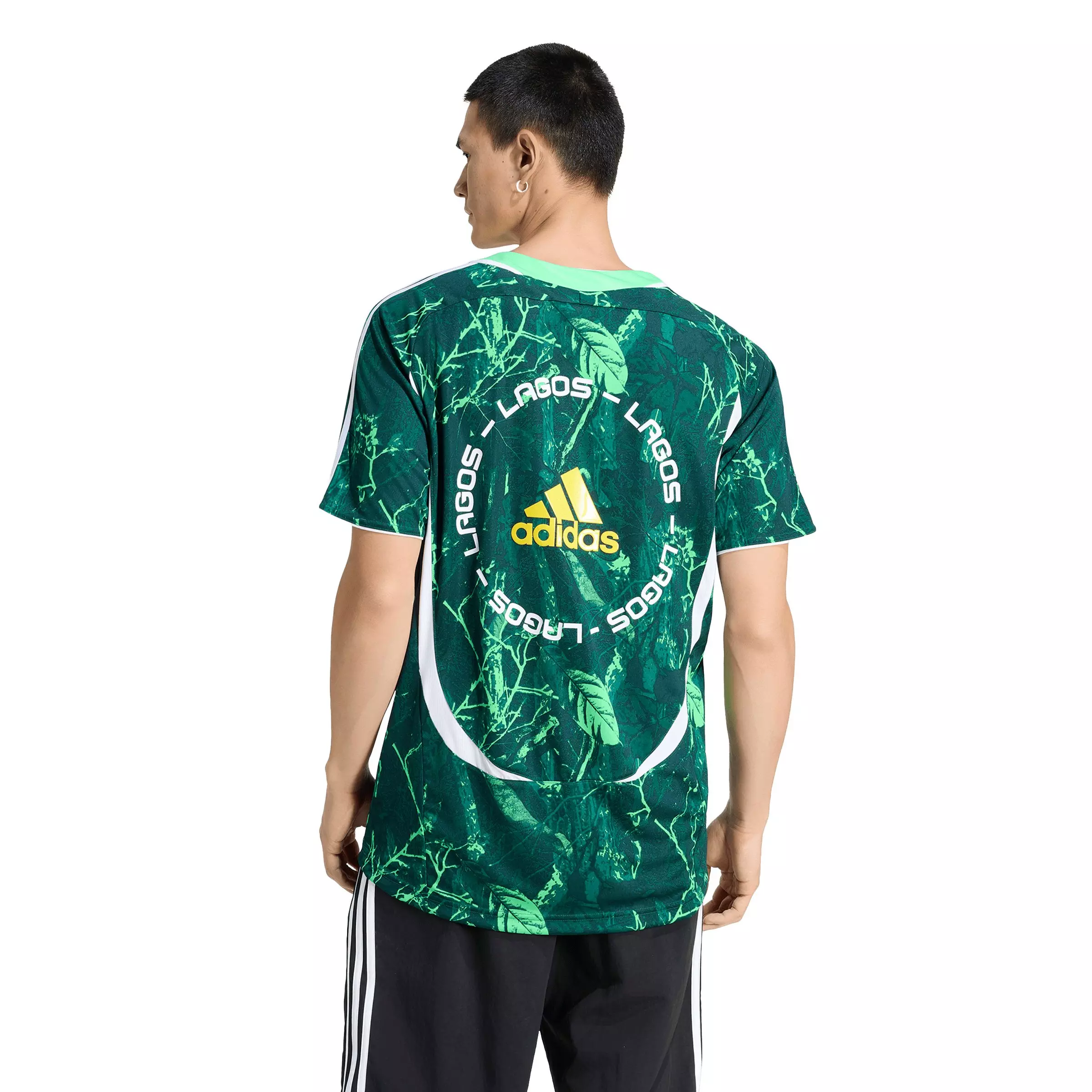 adidas Men's Graphic Lagos Jersey - GREEN