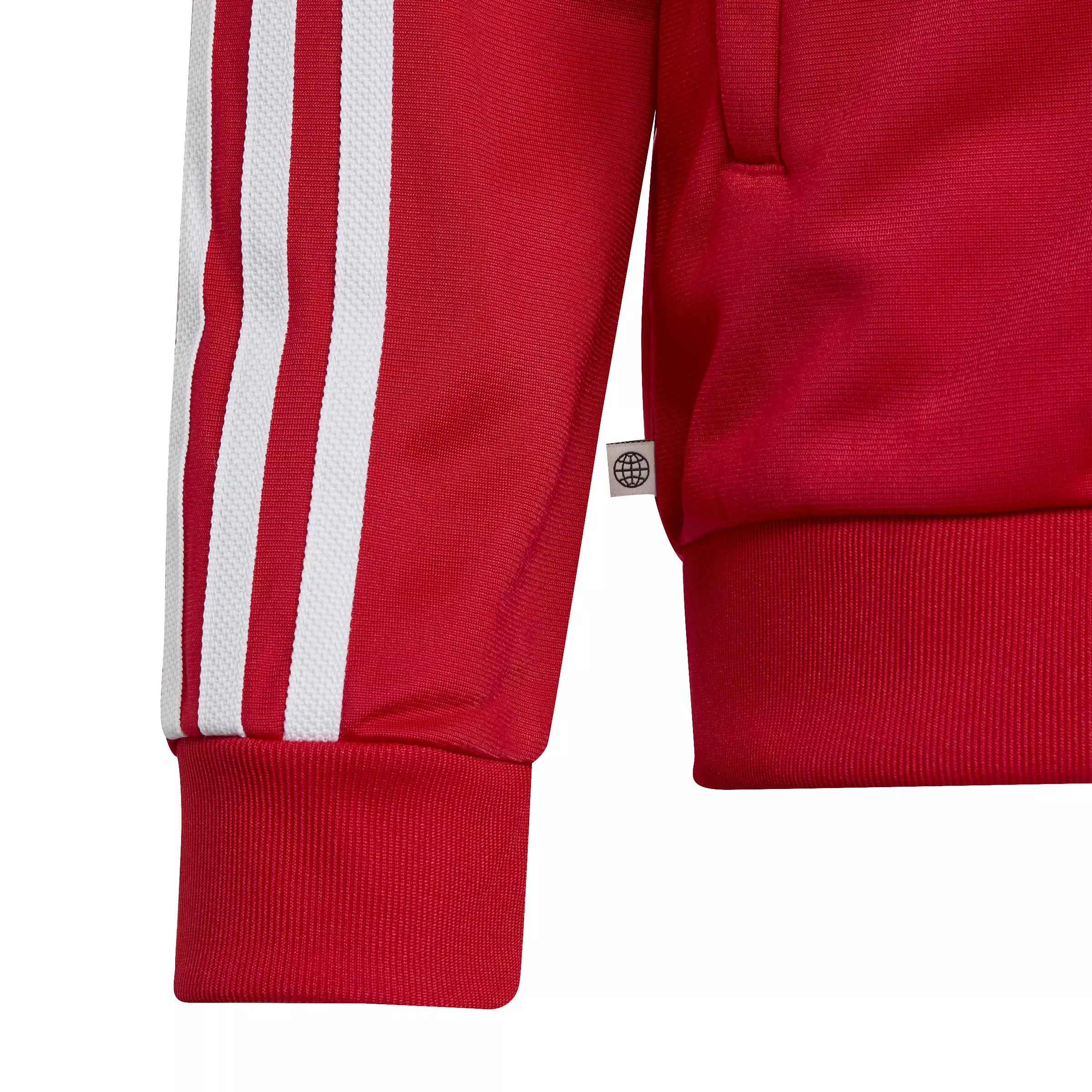 adidas Big Kids' Adicolor SST Track Jacket-Red - RED