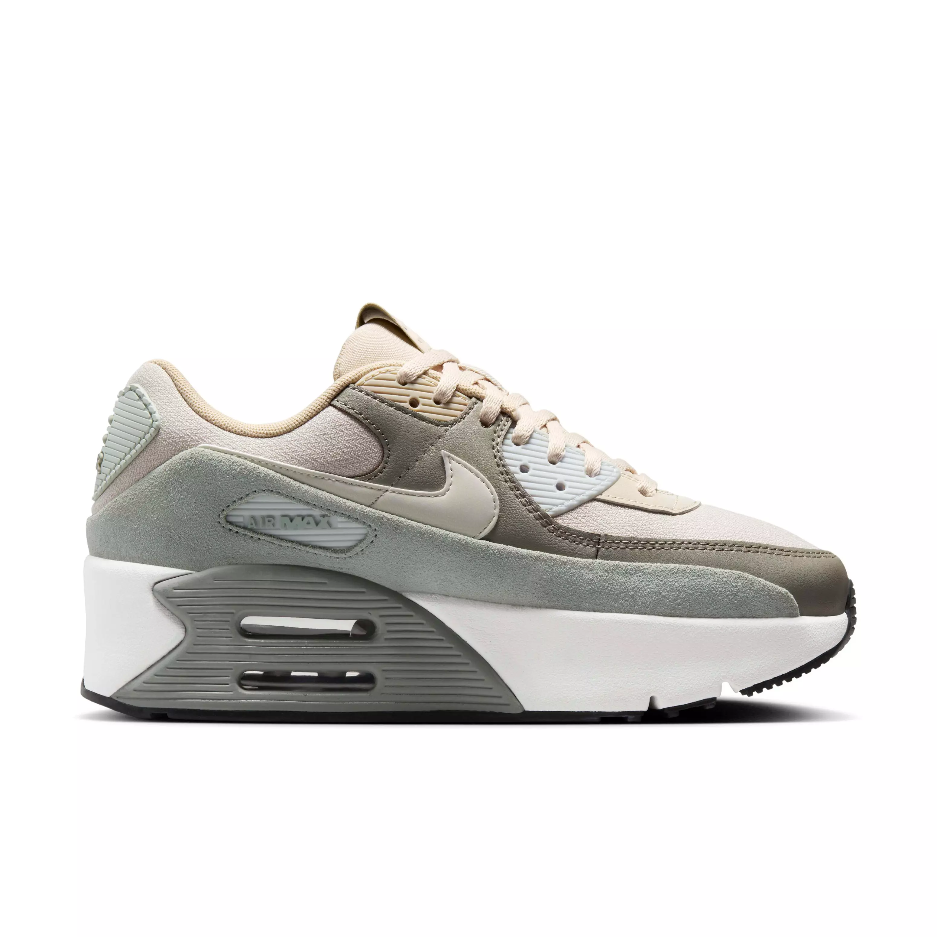 Nike Air Max 90 LV8 "Sanddrift/Light Army/Jade Horizon/Light Bone" Women's Shoe - SANDDRIFT/LT ARMY/JADE/LT BONE