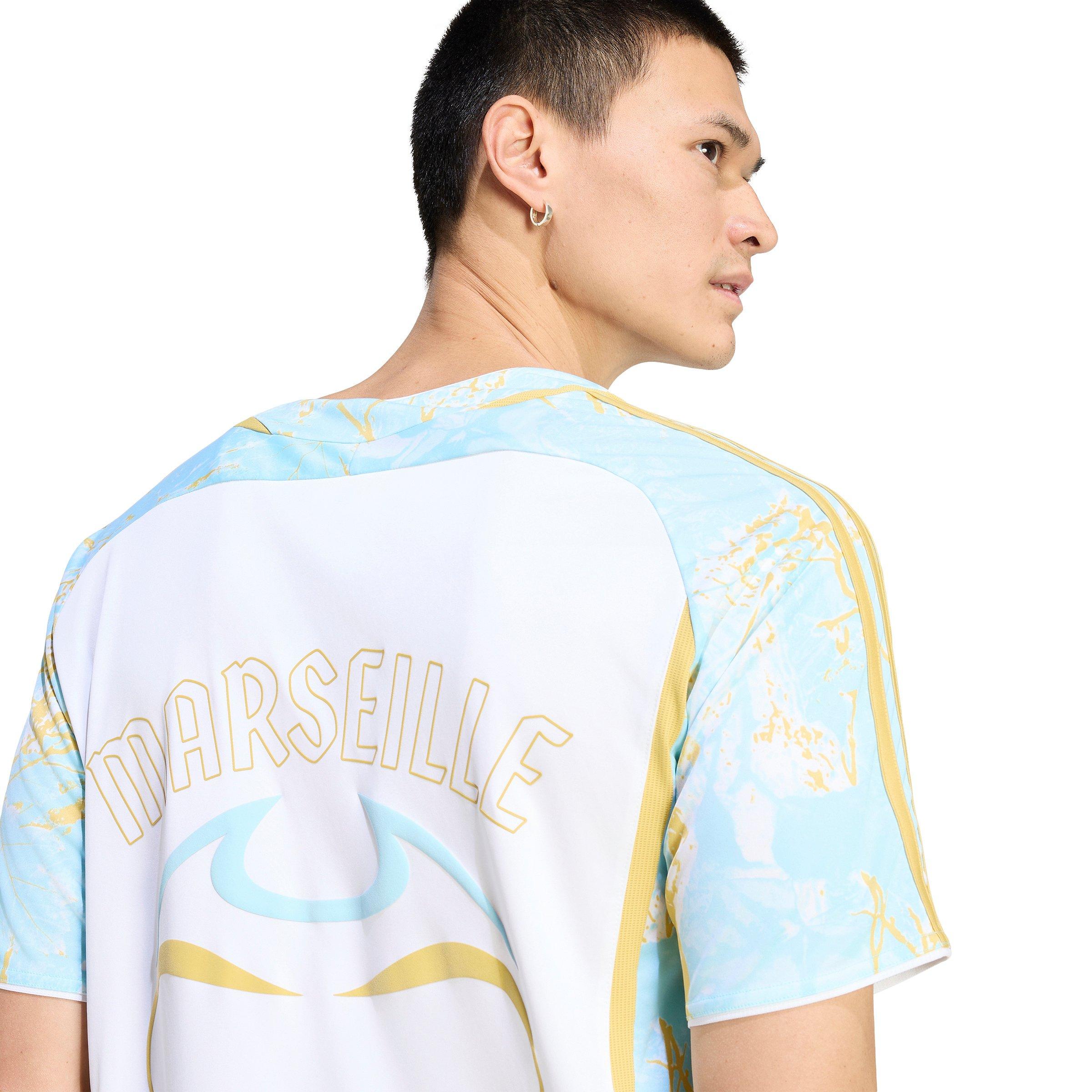 adidas Men's Graphic France Jersey - WHITE Thumbnail View 4