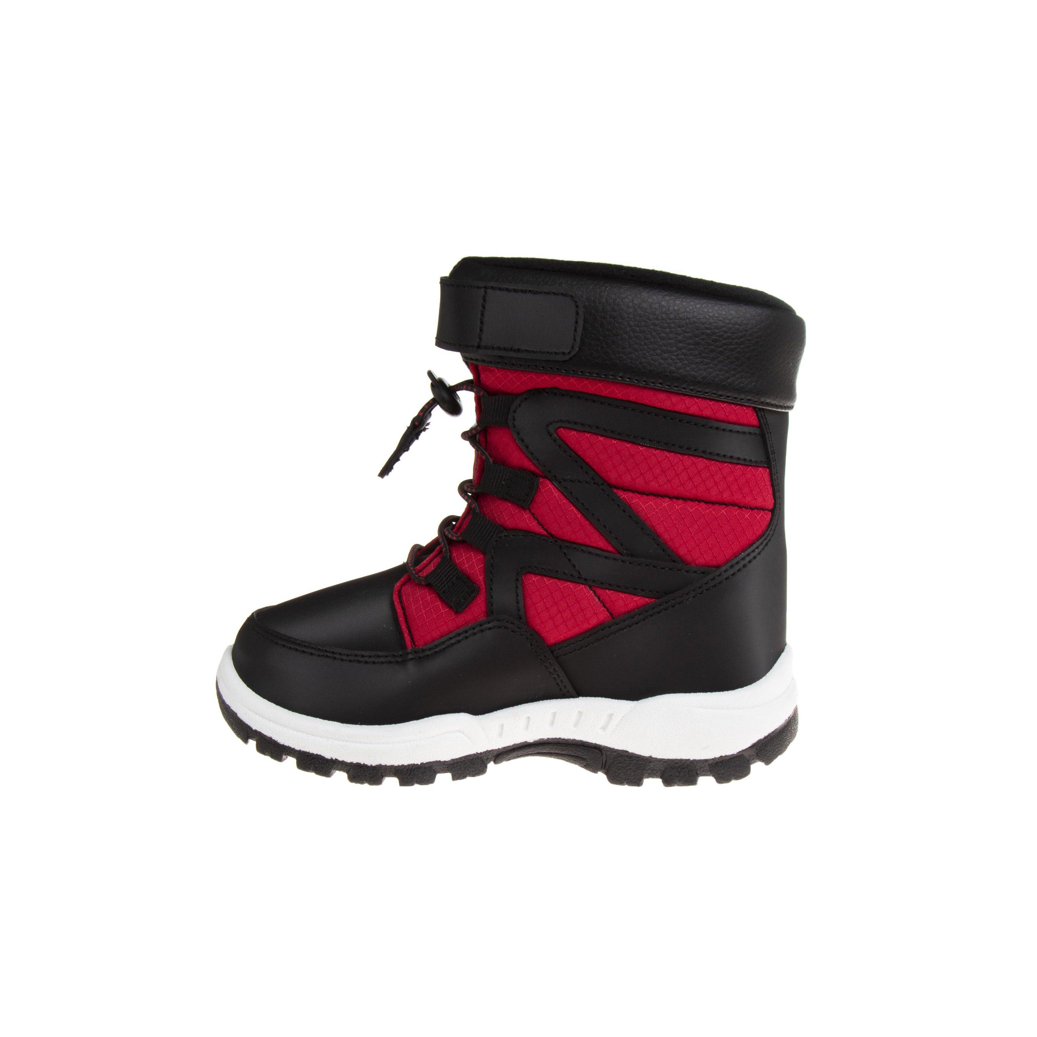 Avalanche Winter "Black/Red" Infant Boys' Snow Boot - BLACK/RED