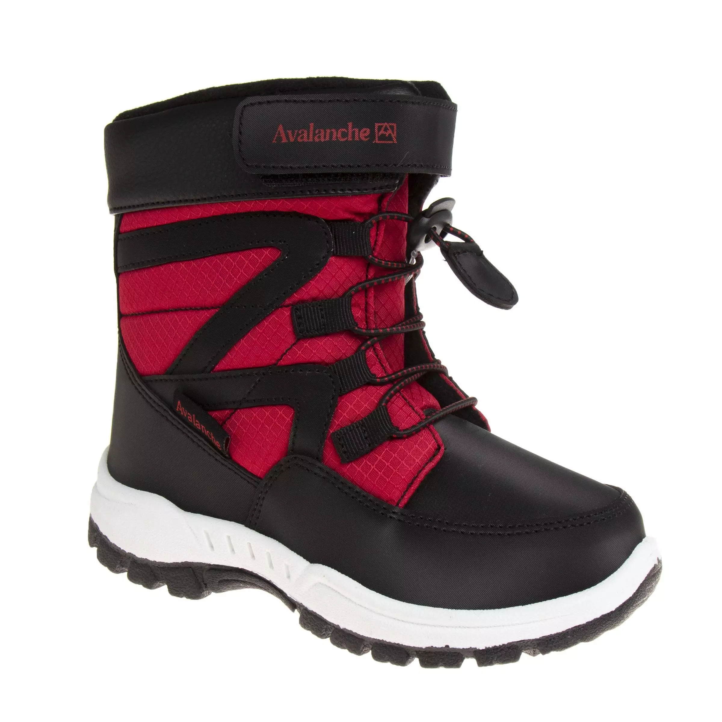 Avalanche Winter "Black/Red" Infant Boys' Snow Boot - BLACK/RED