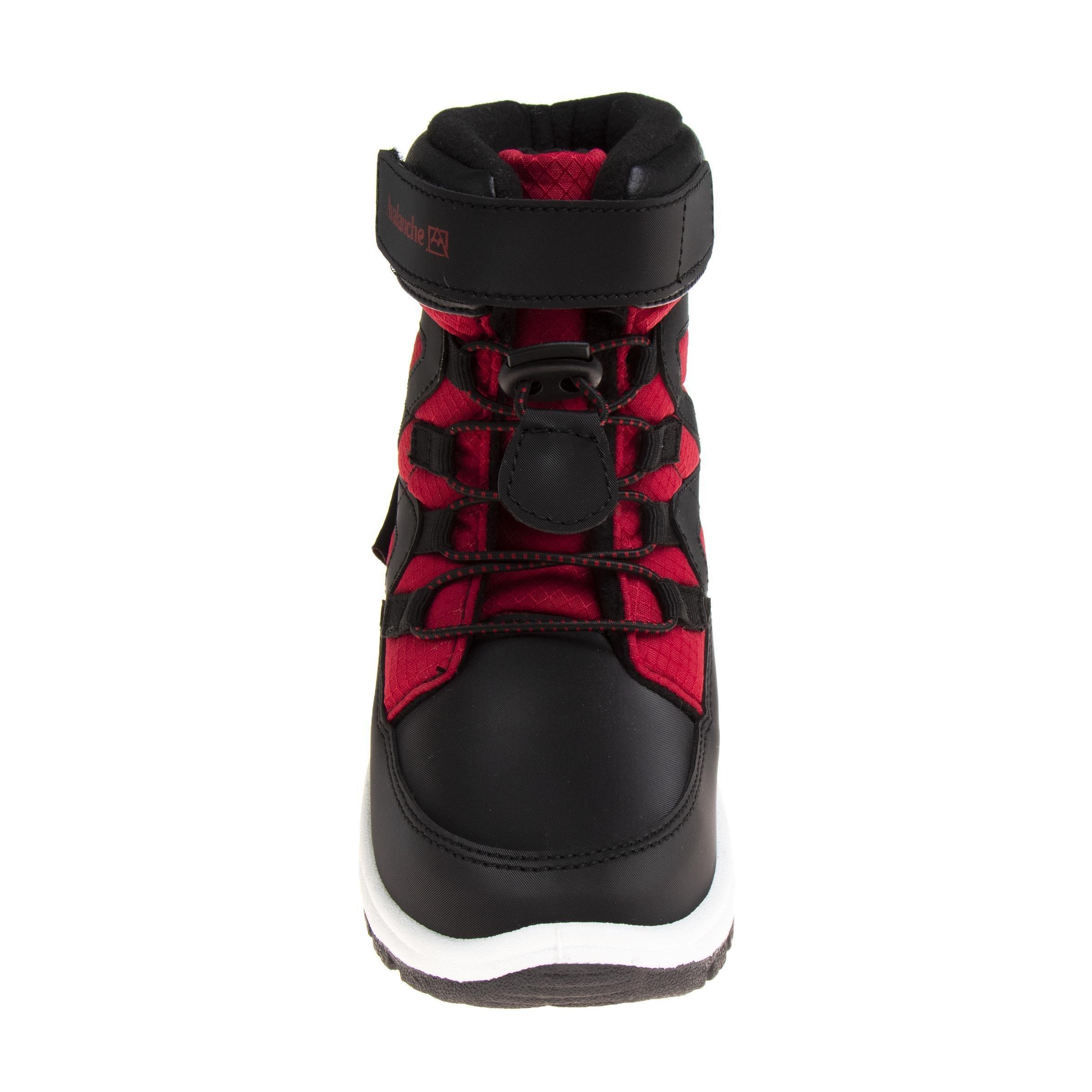Avalanche Winter "Black/Red" Infant Boys' Snow Boot - BLACK/RED