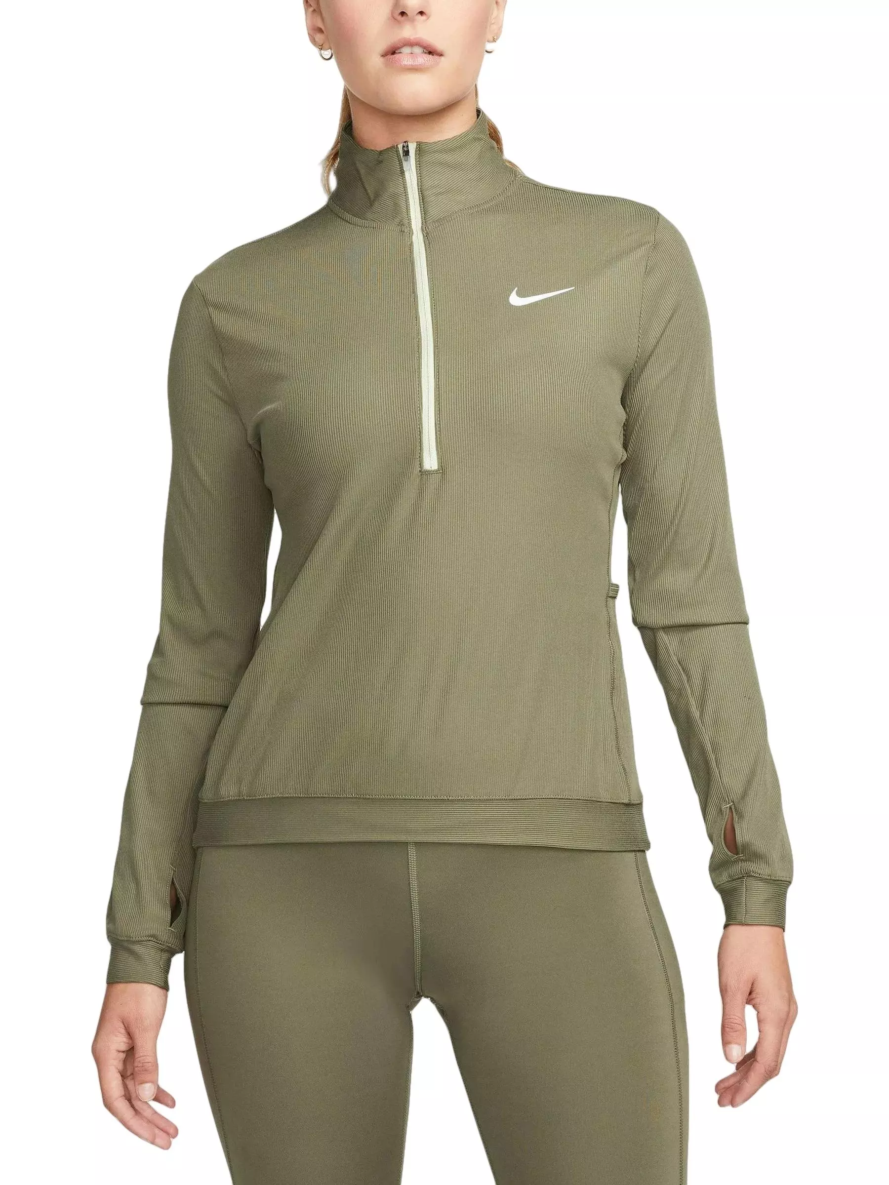 Nike Swoosh Women's Dri-FIT 1/4-Zip Mid Layer (Plus Size). Nike CA