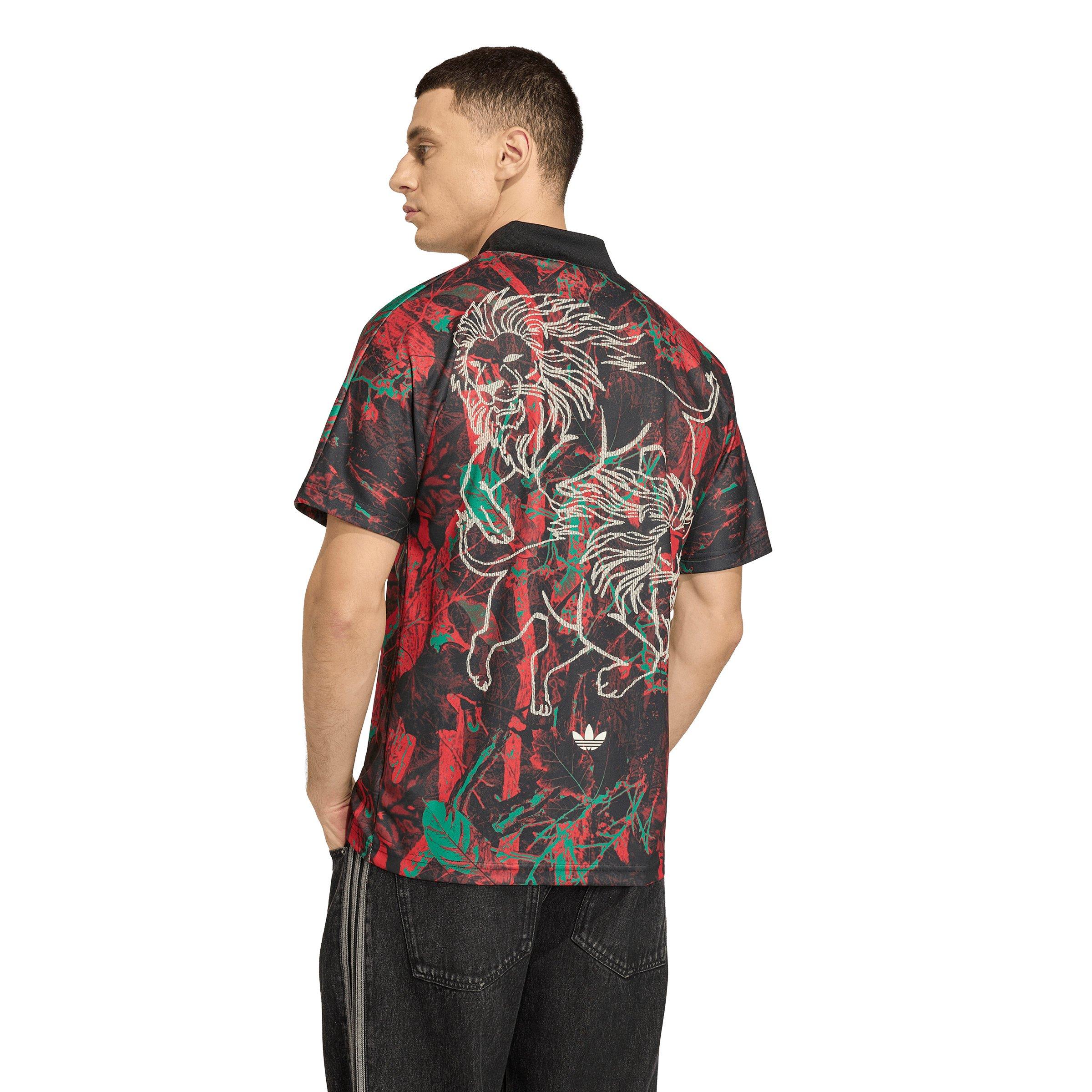 adidas Originals Men's FIFA World Cp 26 Host City Mexico City Graphic Jersey - BLACK/GREEN Thumbnail View 2