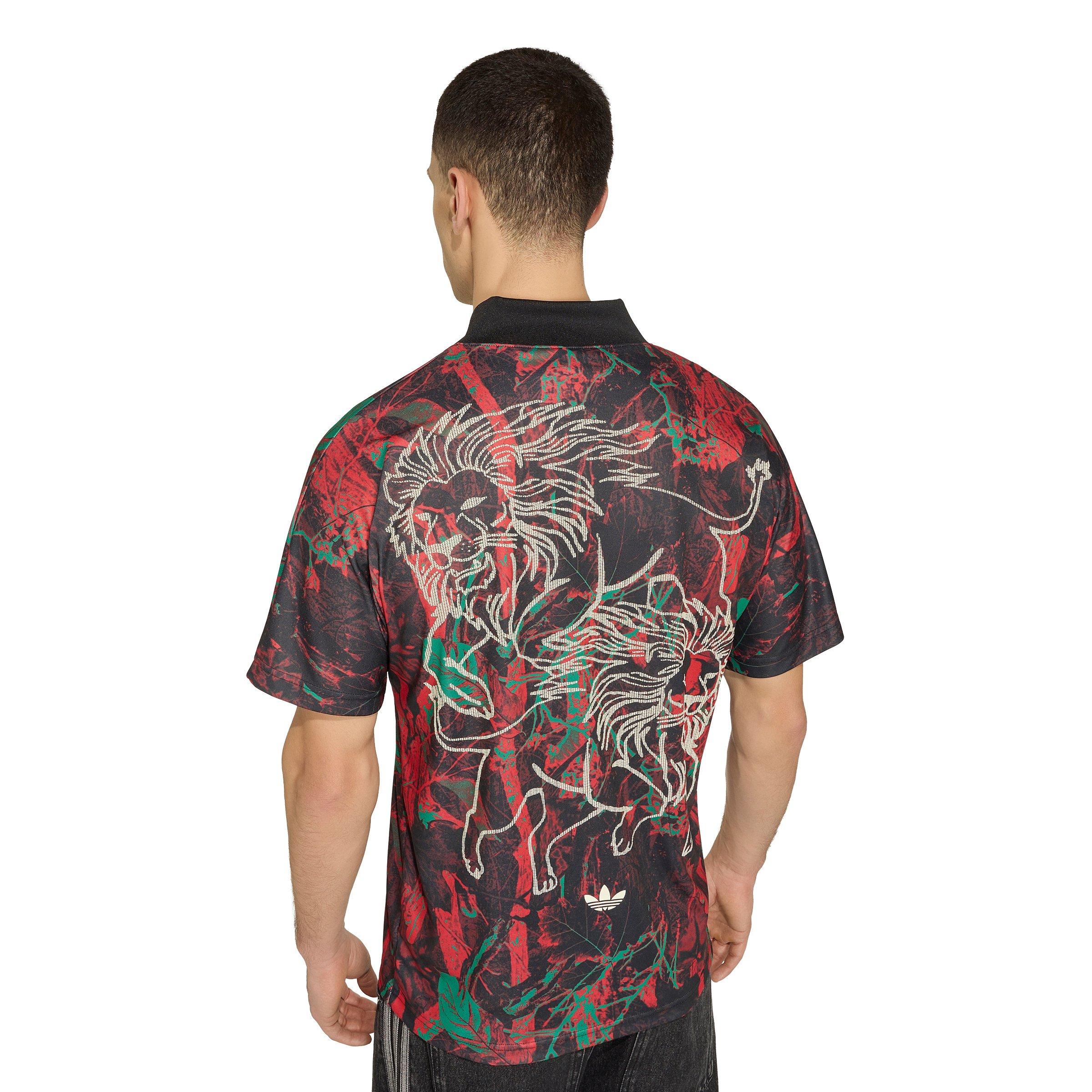 adidas Originals Men's FIFA World Cp 26 Host City Mexico City Graphic Jersey - BLACK/GREEN Thumbnail View 4