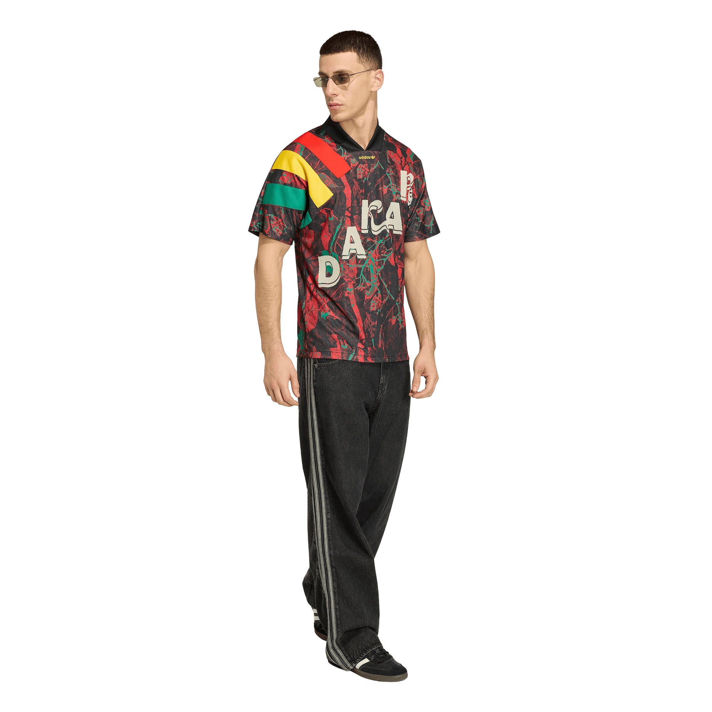 adidas Originals Men's FIFA World Cp 26 Host City Mexico City Graphic Jersey - BLACK/GREEN Thumbnail View 5