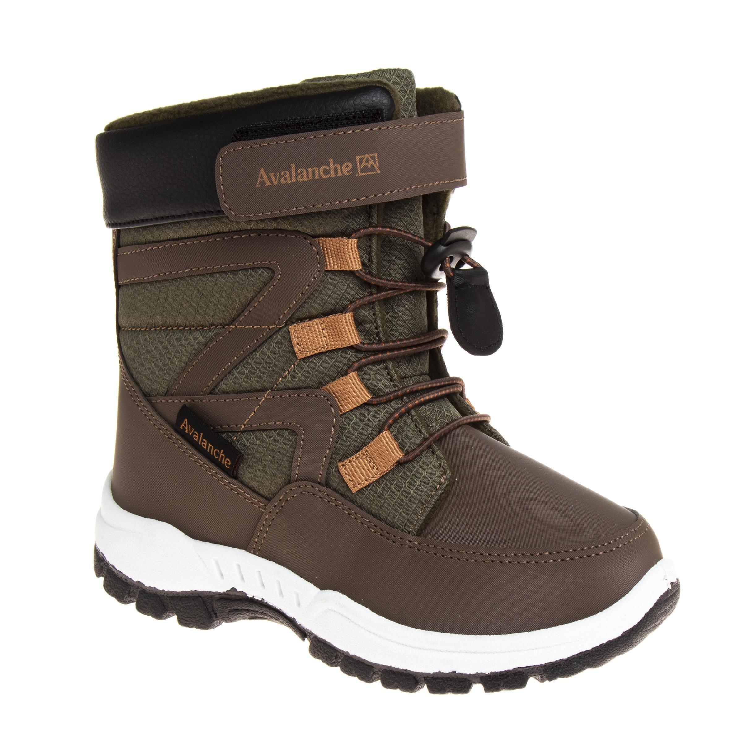 Avalanche Winter "Brown Oil" Infant Boys' Snow Boot - BROWN