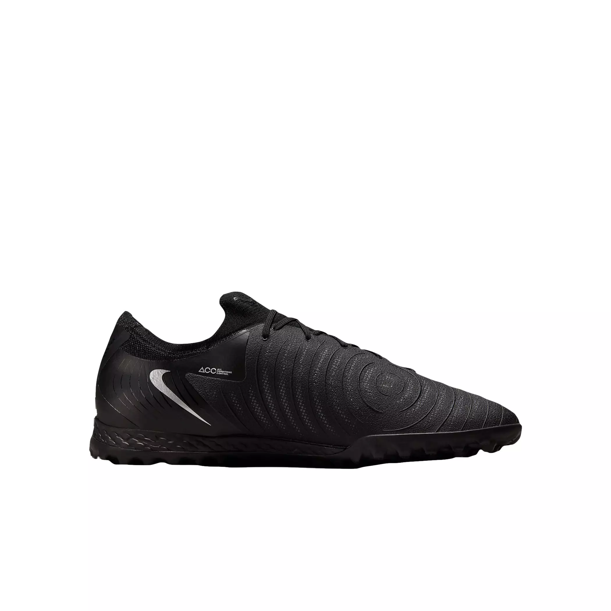 Nike Phantom GX 2 Pro Turf "Black/Black" Grade School Kids' Soccer Shoe - BLACK/BLACK
