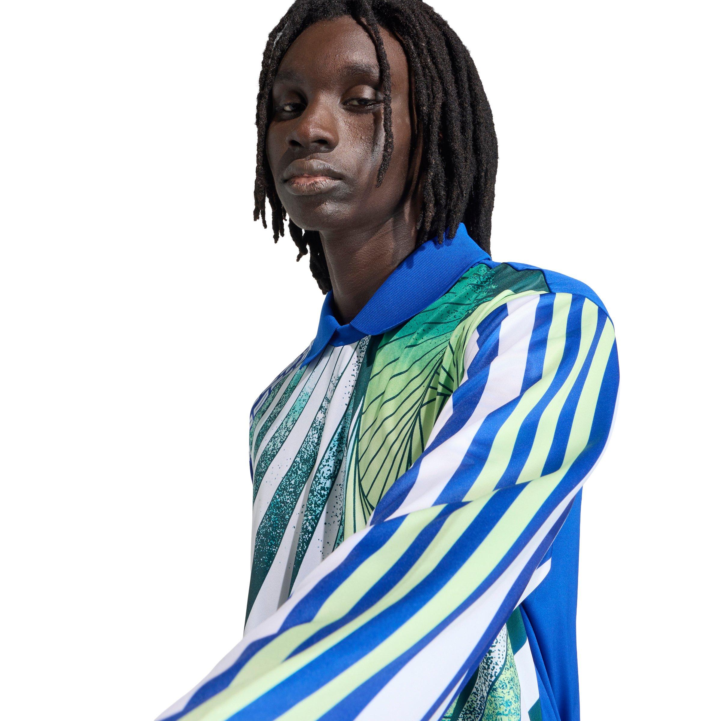 adidas Originals Men's Archive Loose Goalkeeper Jersey - Lt Blue - LT BLUE Thumbnail View 3