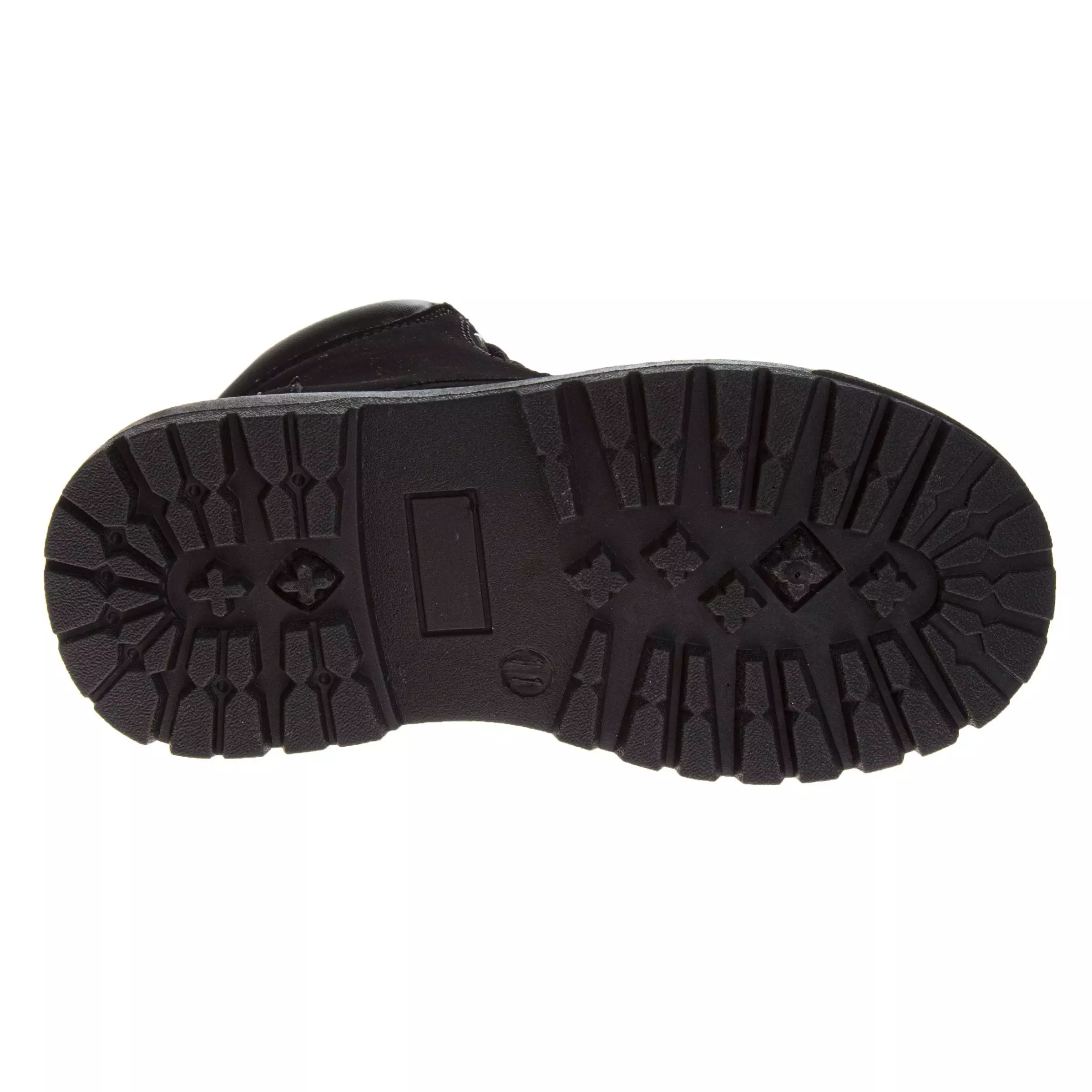 Avalanche Lace Up Durable "Black" Preschool Boys' Boot - BLACK