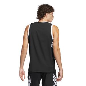 adidas Men's Basketball Crazy Lite Jersey -Black/White