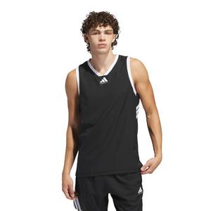 adidas Men's Basketball Crazy Lite Jersey -Black/White