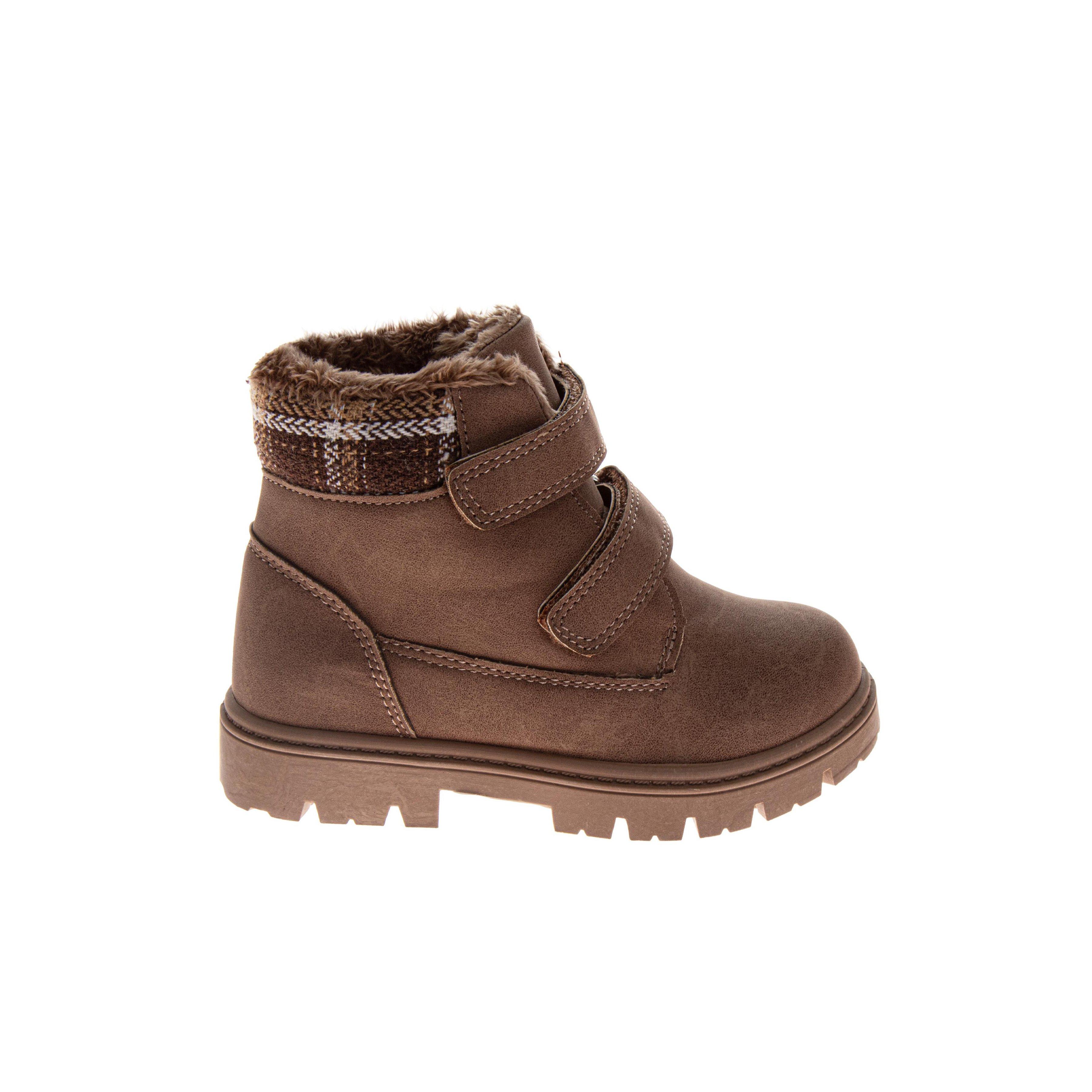 Avalanche Hook and Loop "Brown" Infant Boys' Boot - BROWN