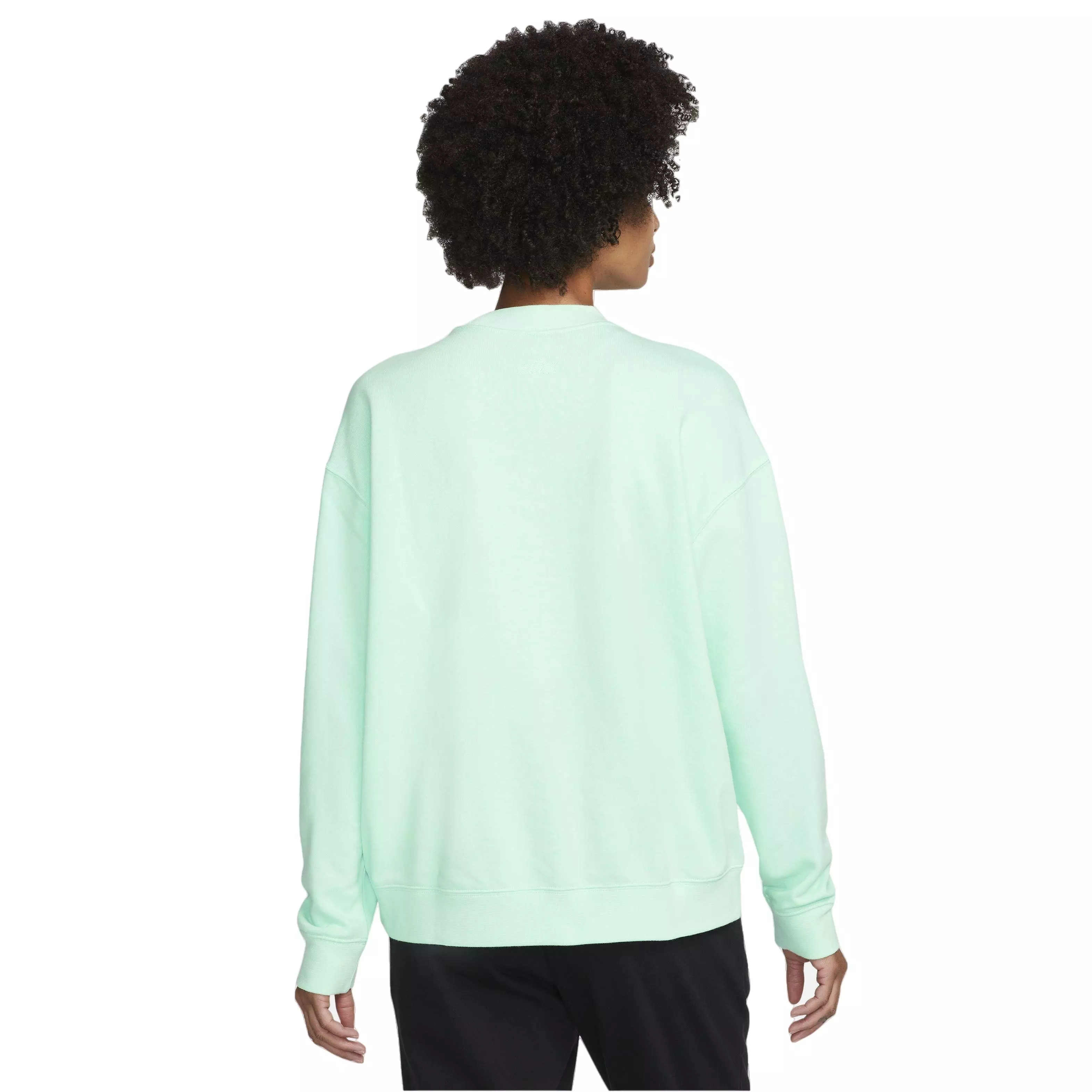 Nike Women's Dri-FIT Gt Fit Graphic Crewneck Sweatshirt - GREEN