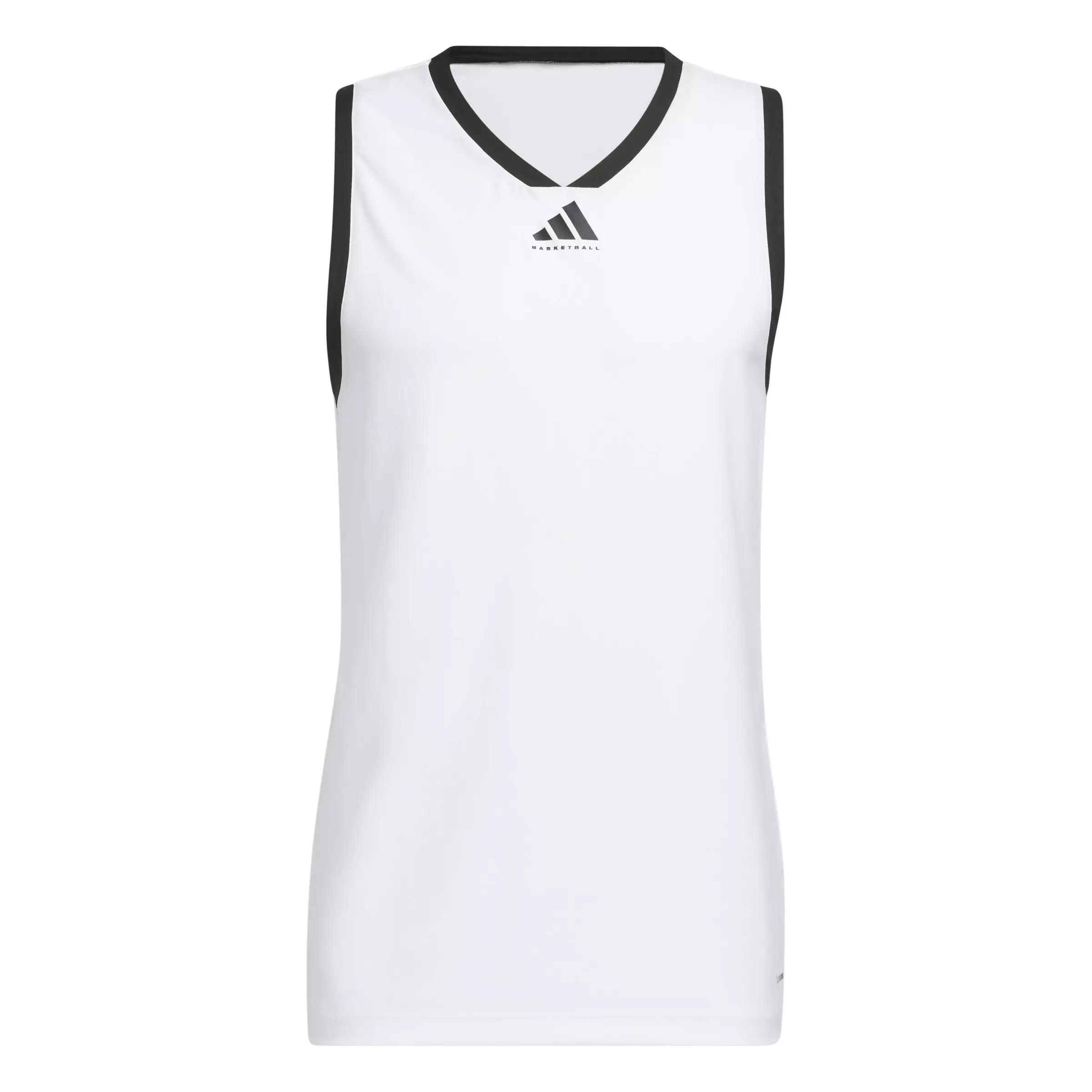 adidas Men's Basketball Crazy Lite Jersey -White/Black - WHITE/BLACK