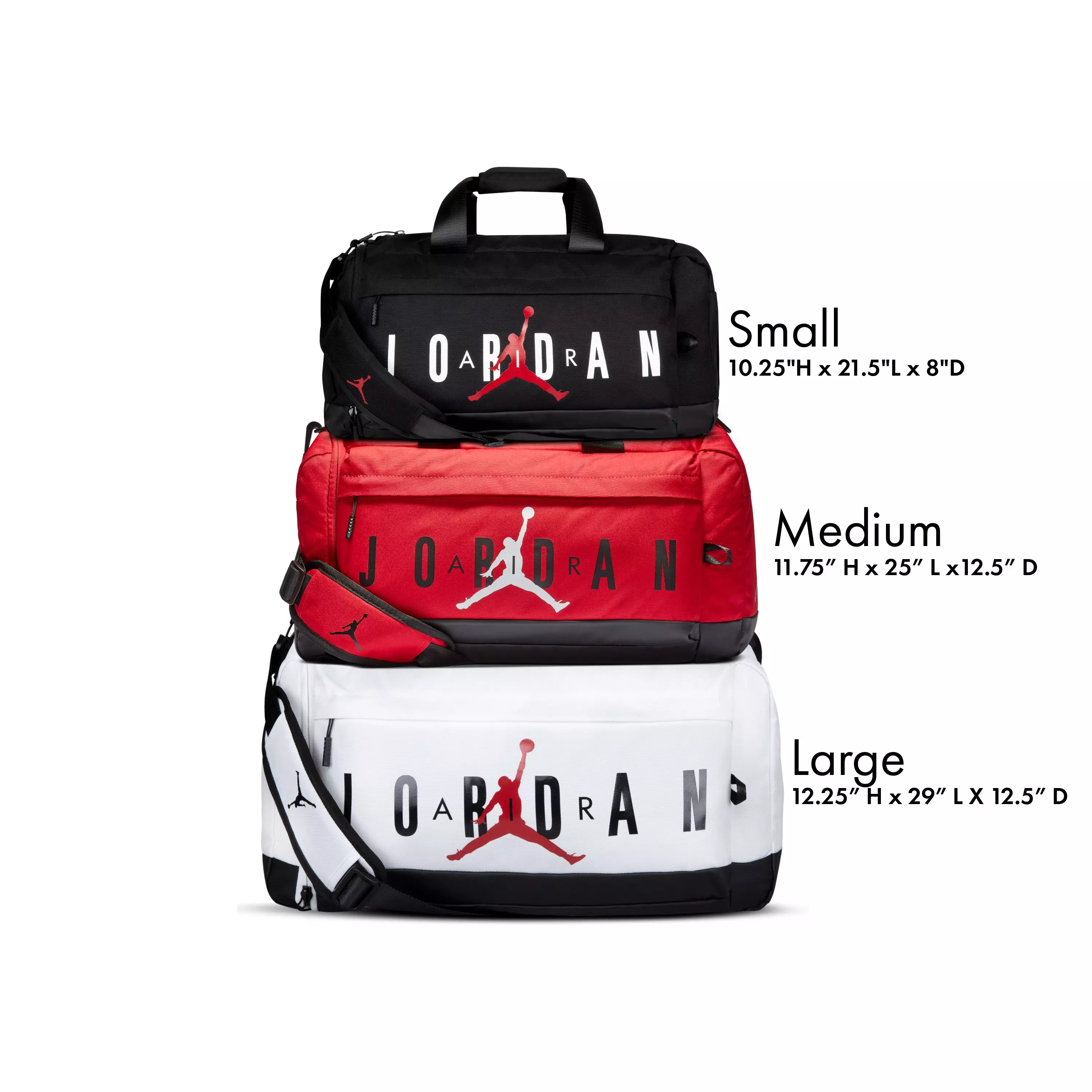 Air Jordan Duffle Bag Medium - ANTHRACITE